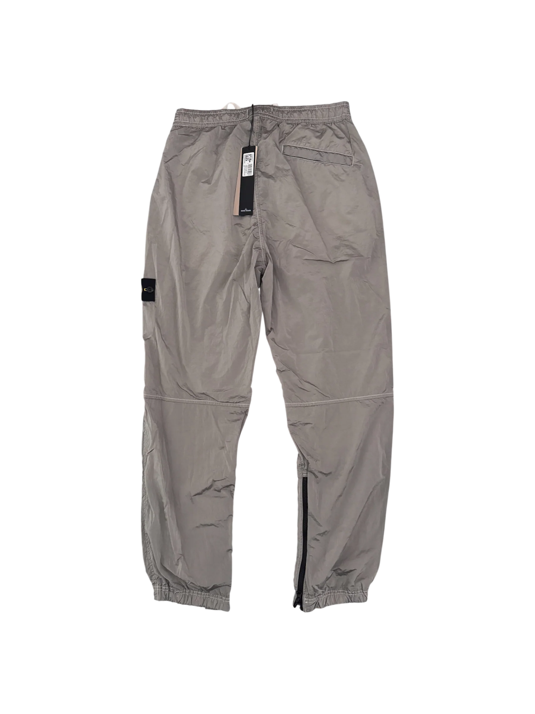 Stone Island Econyl Nylon Metal Grey Trousers - W32 - Image 2