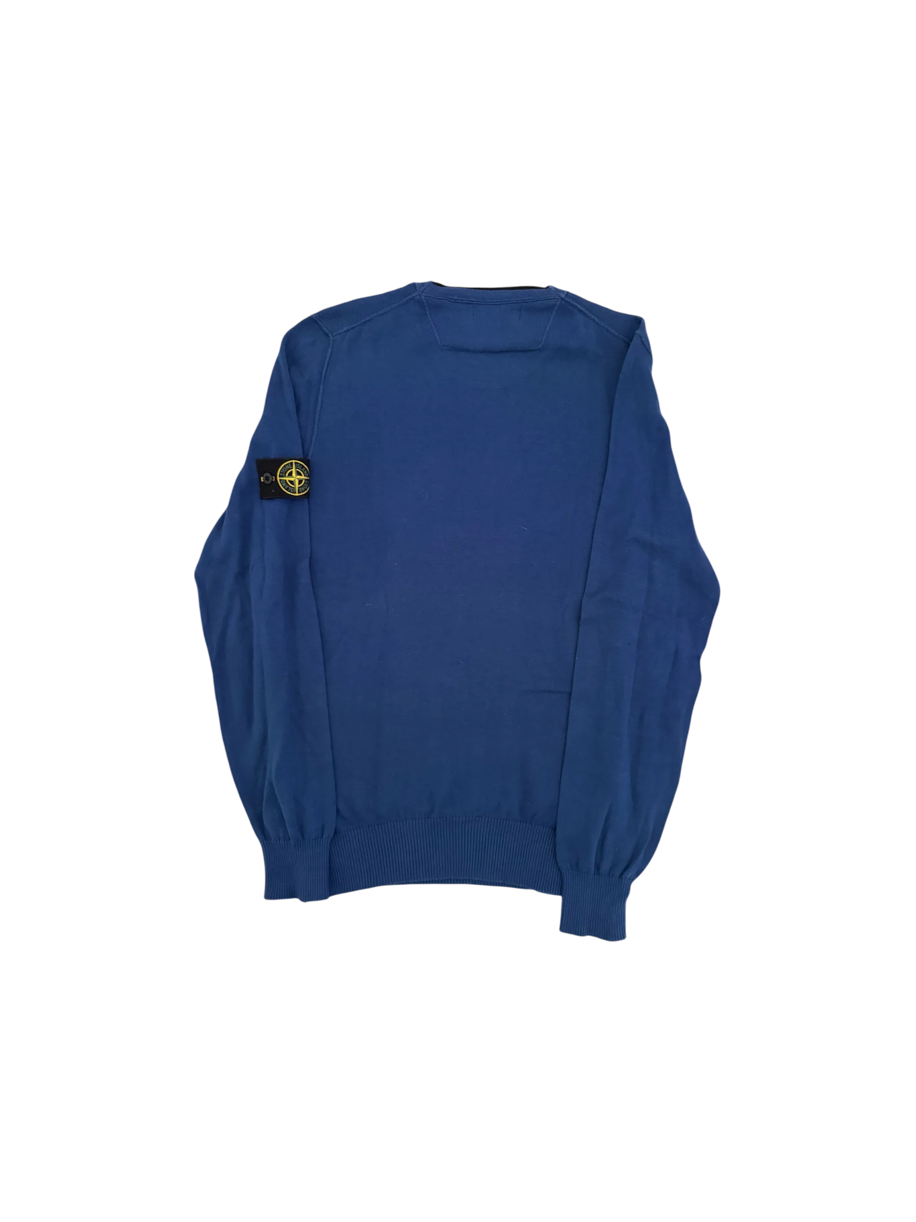 Stone Island Electric Blue Wool Sweatshirt - XL - Image 2