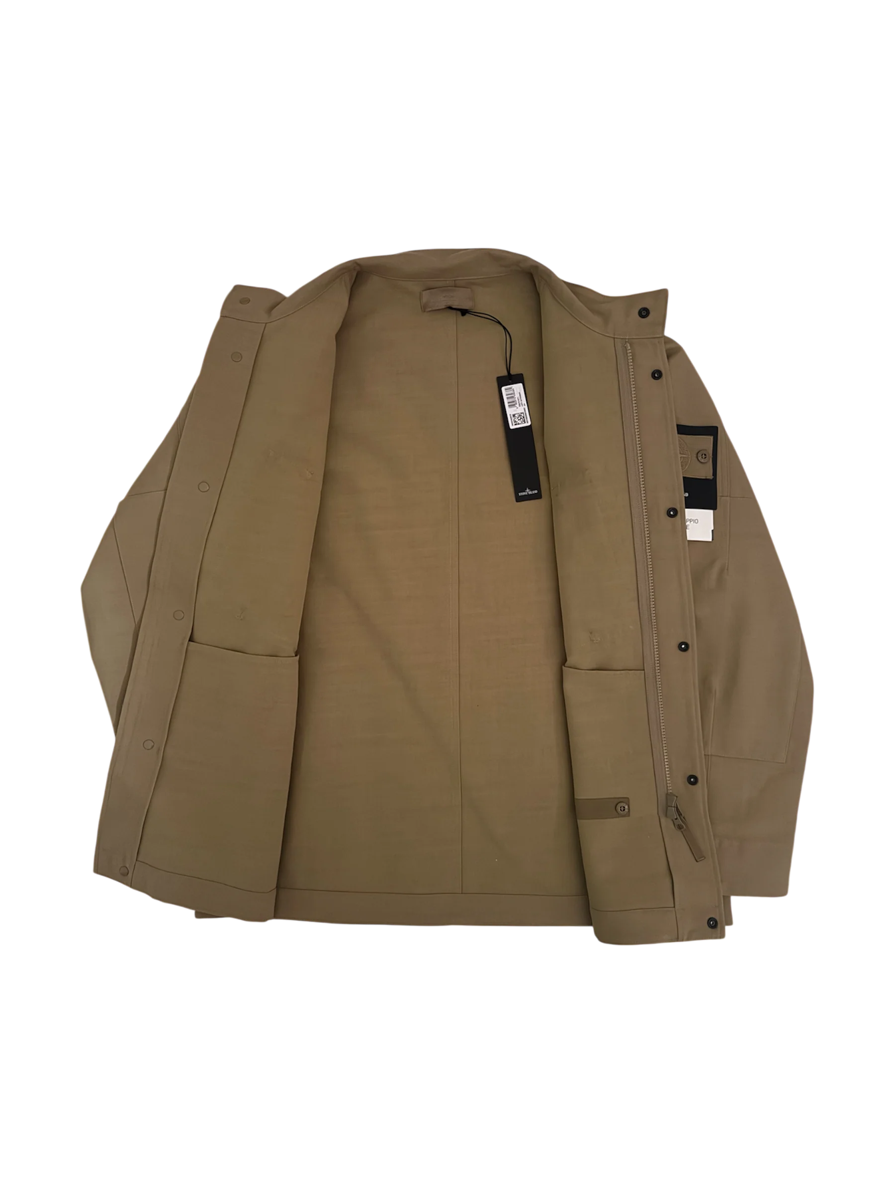 Stone Island 'Gabardine Doppio Brown Ghost Piece' Jacket - Large - Image 2