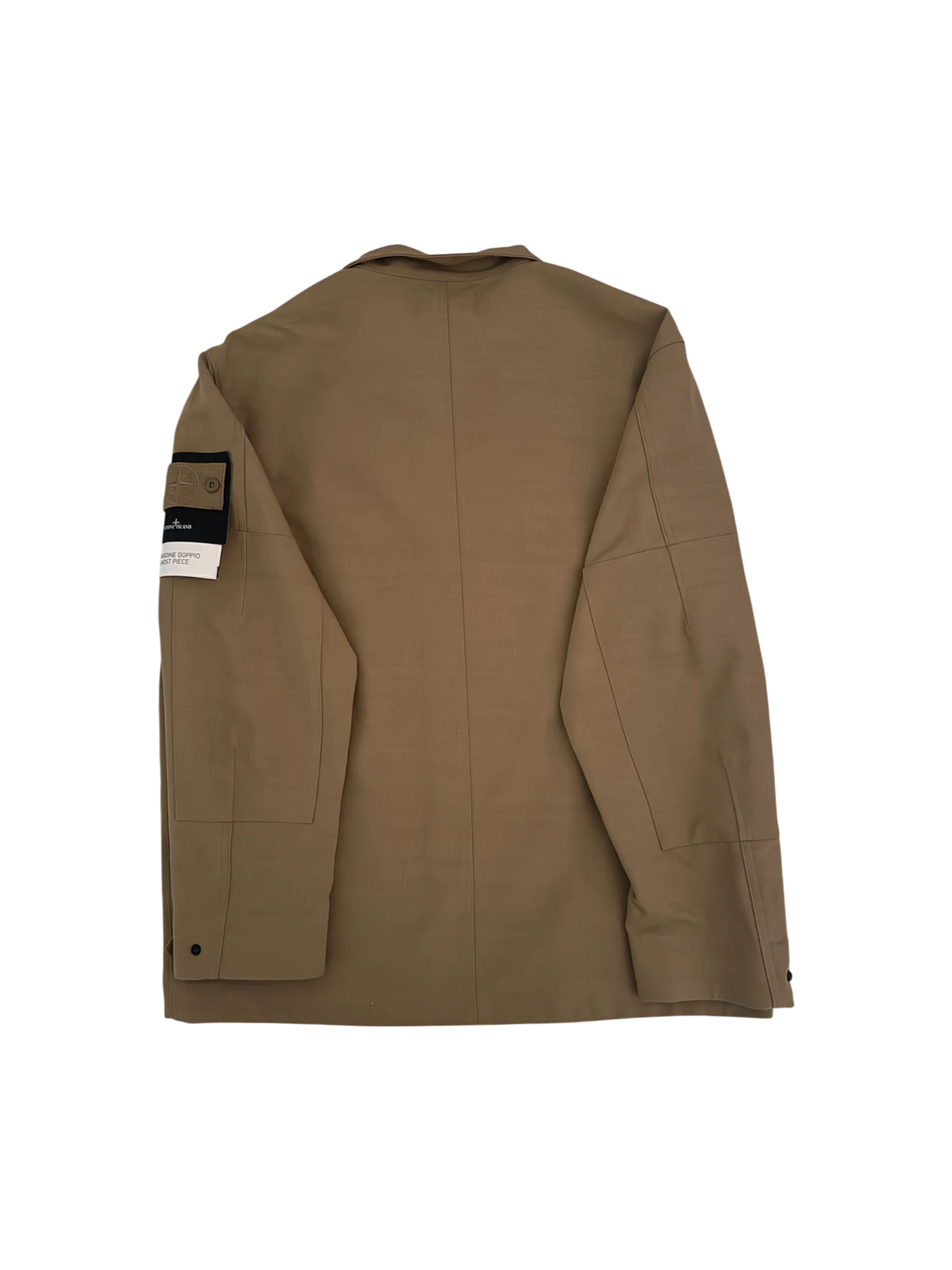 Stone Island 'Gabardine Doppio Brown Ghost Piece' Jacket - Large - Image 3