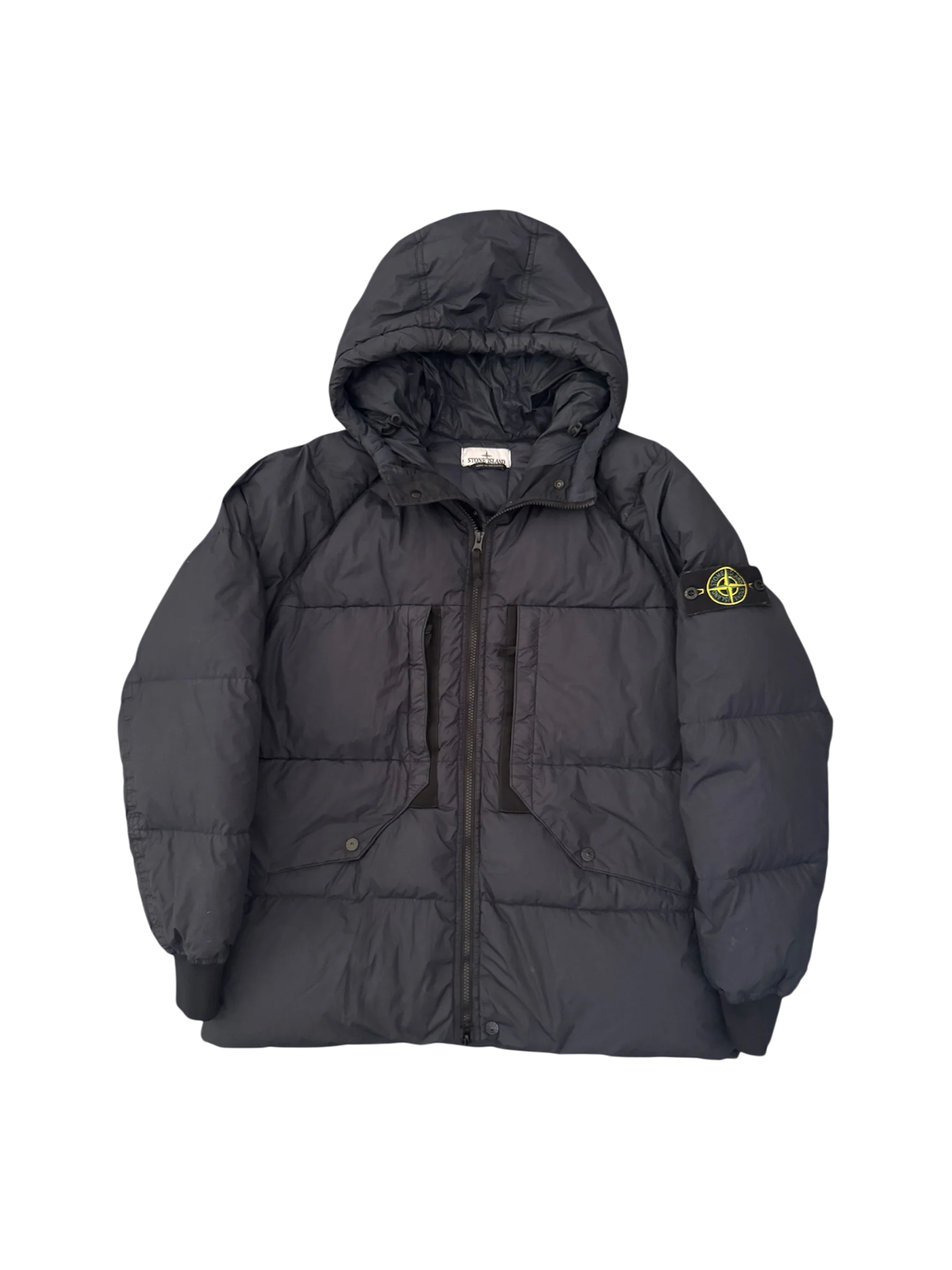 Stone Island 2023 'Garment Dyed Crinkle Reps R-Ny Down' Jacket - Large