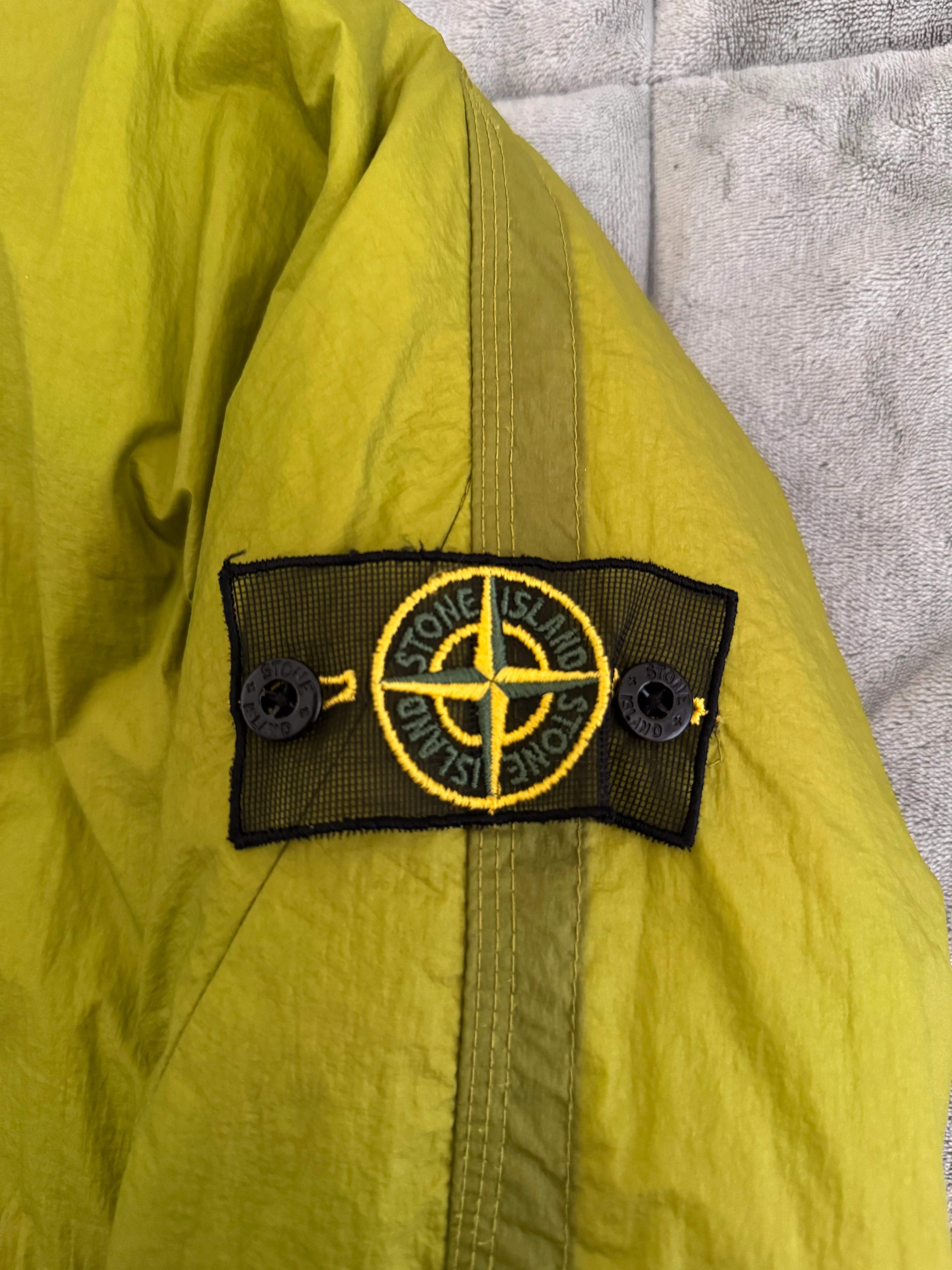 Stone Island 'Goose Down Mesh Badge' Puffer - Large - Image 4