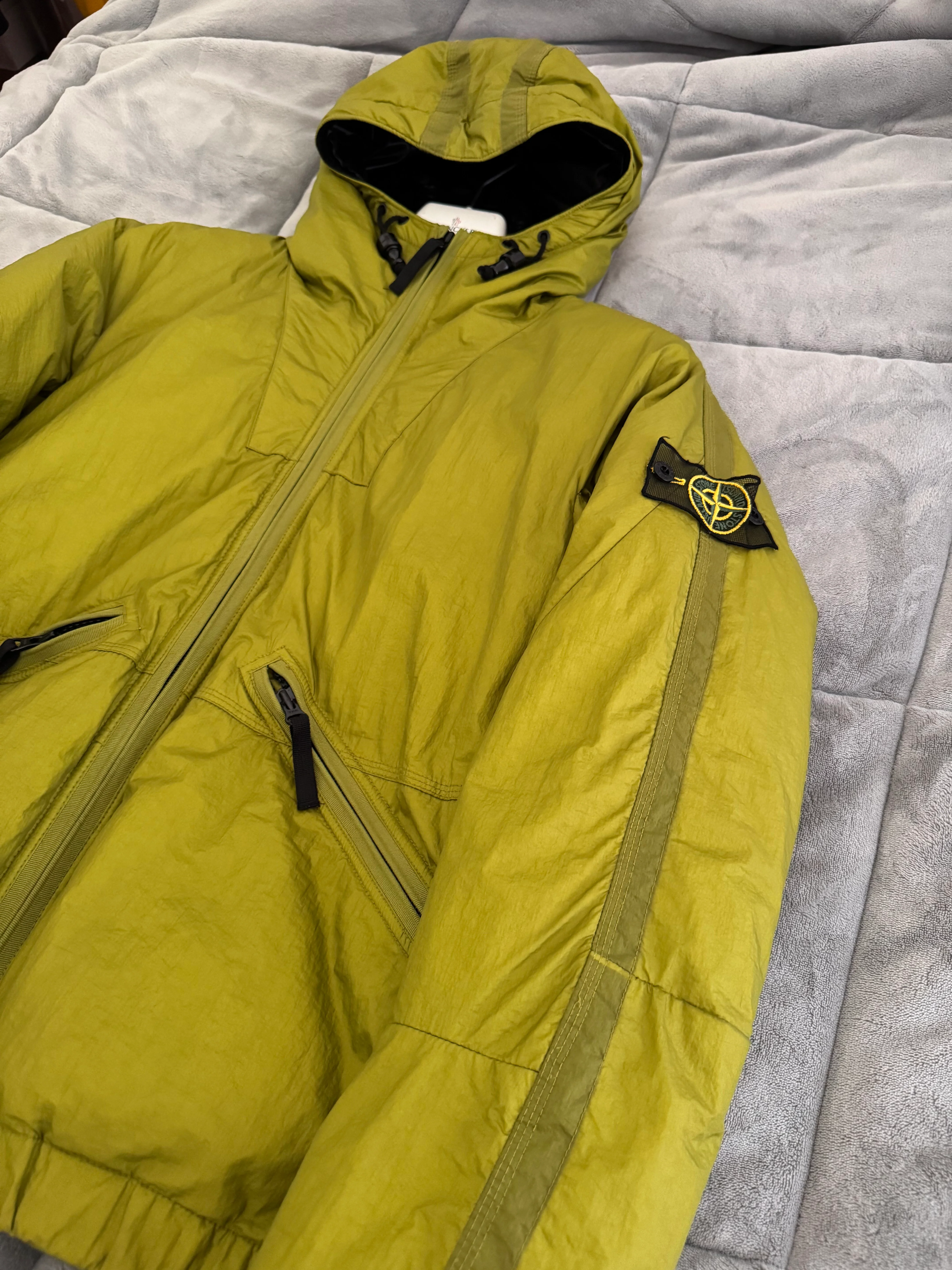 Stone Island 'Goose Down Mesh Badge' Puffer - Large - Image 5