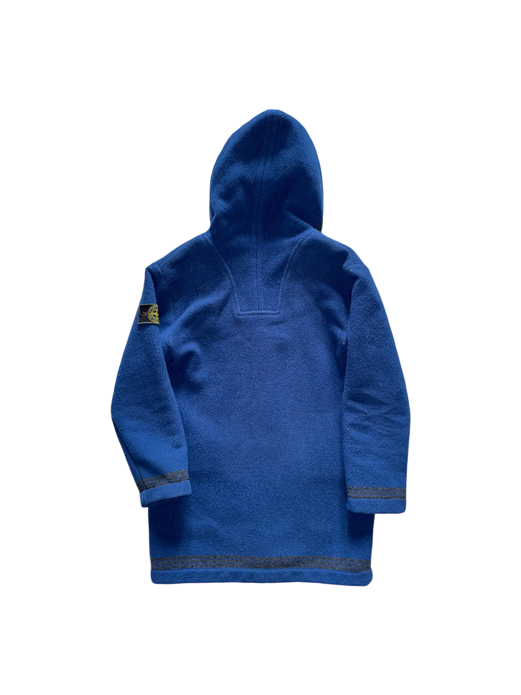 Stone Island Green Badge Blue Montgomery - Small - Image 3