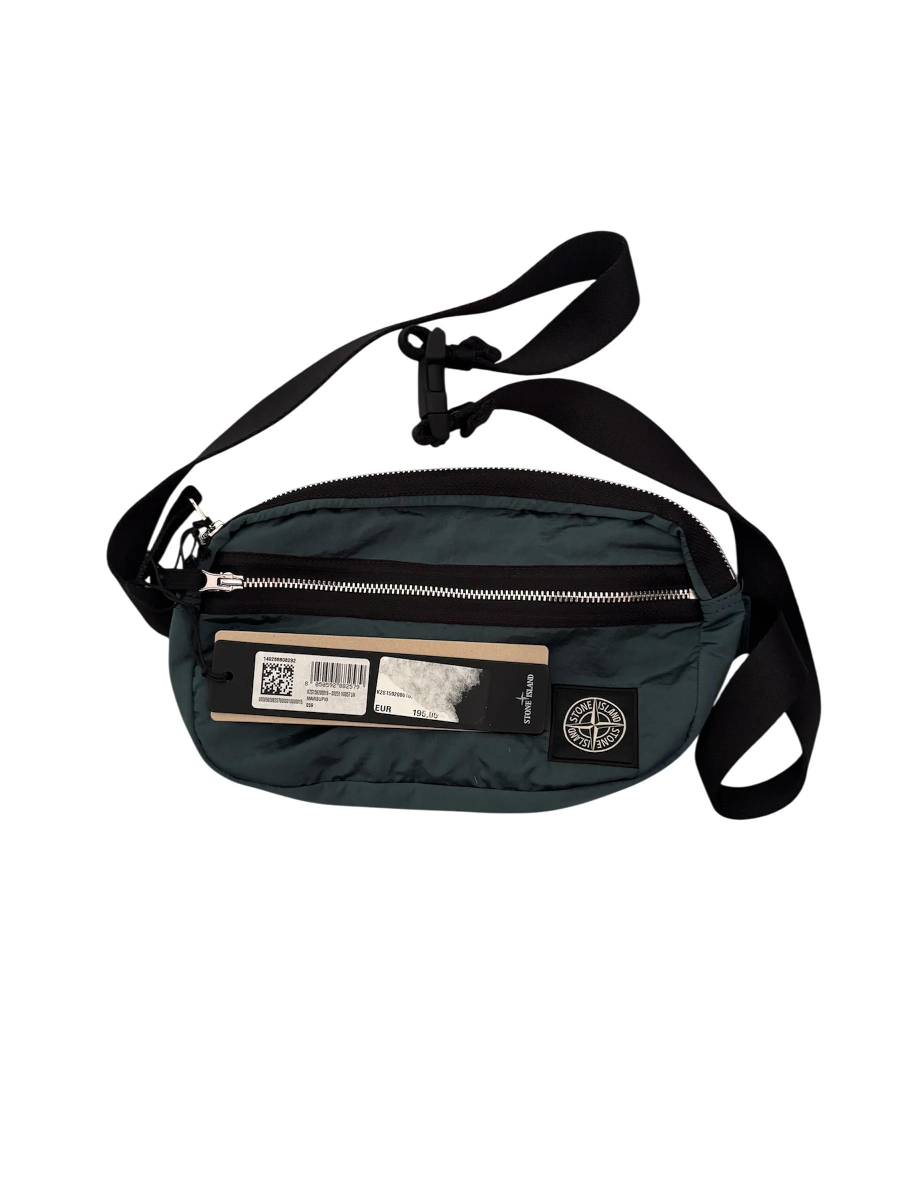 Stone Island Green Nylon Metal Pochette - Unisize