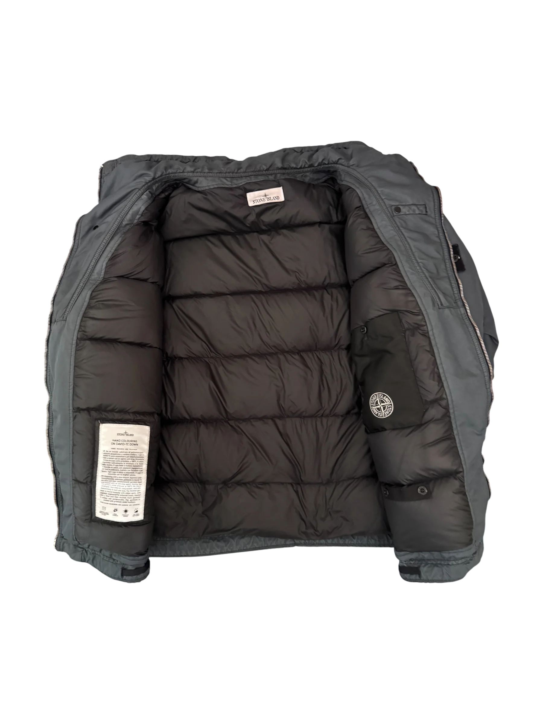 Stone Island 'Hand Colouring On David TC Down' Jacket - XL - Image 2