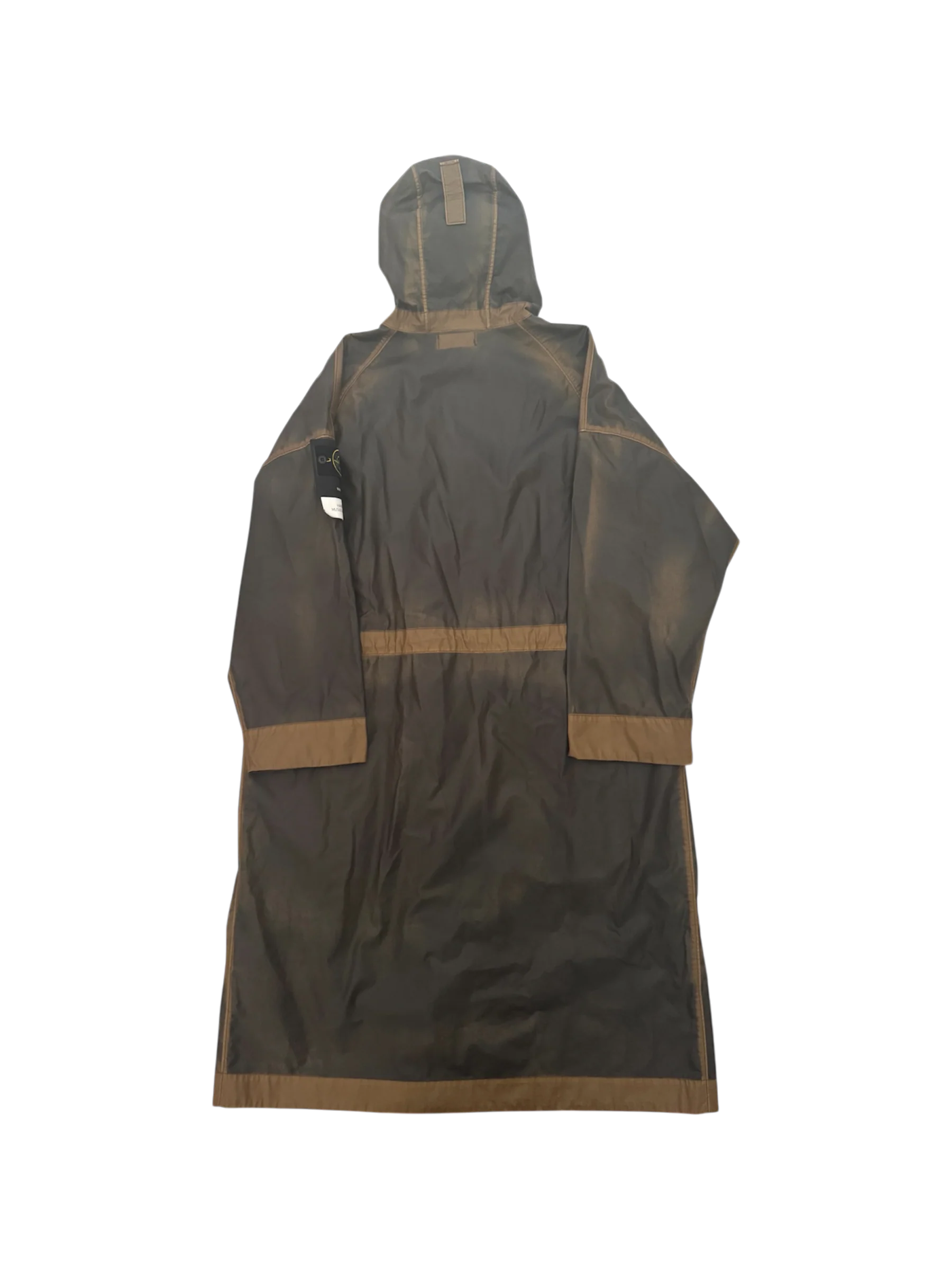 Stone Island 'Hand Sprayed Mussola Gommata' Parka - Medium - Image 3