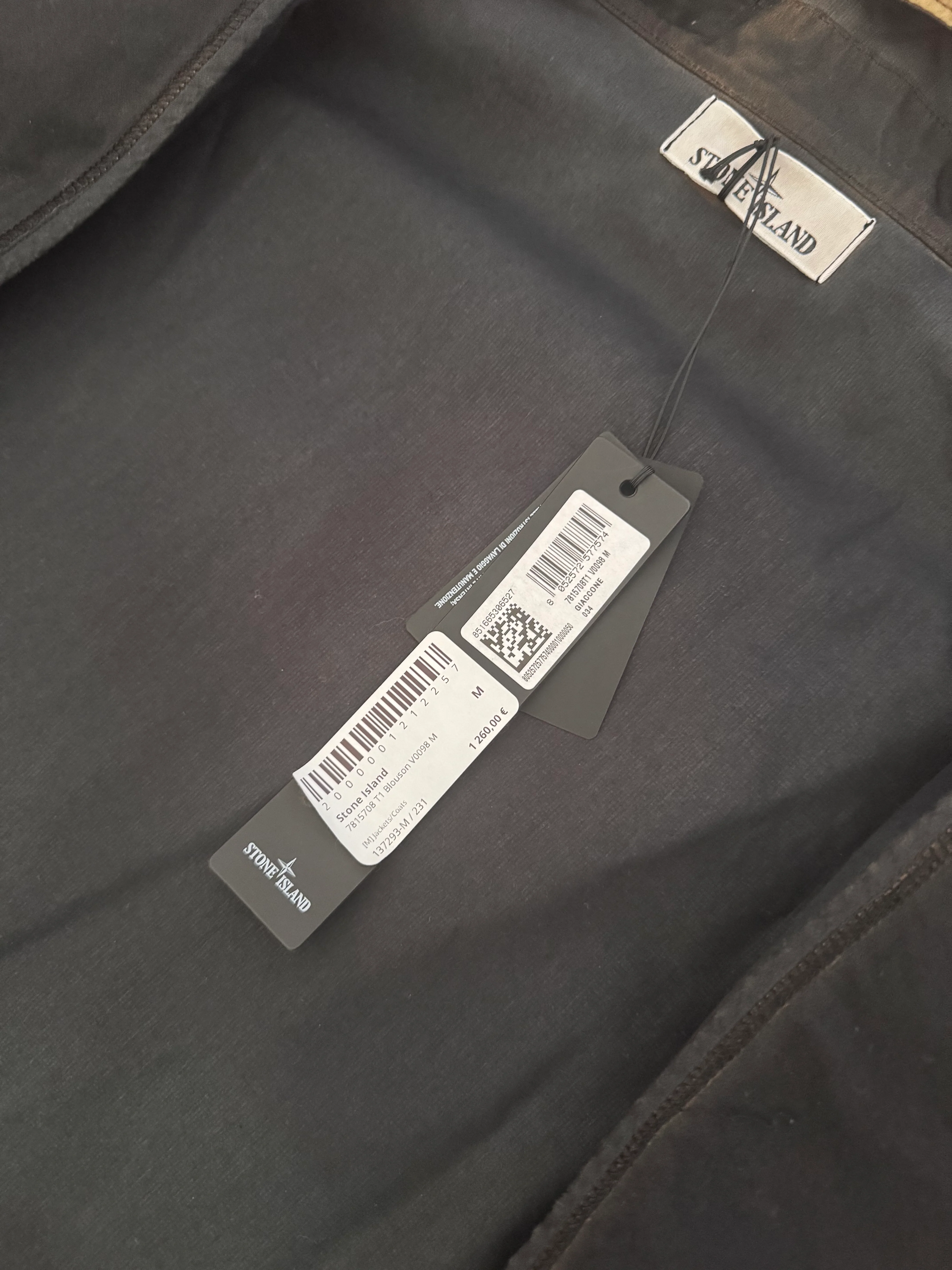 Stone Island 'Hand Sprayed Mussola Gommata' Parka - Medium - Image 4