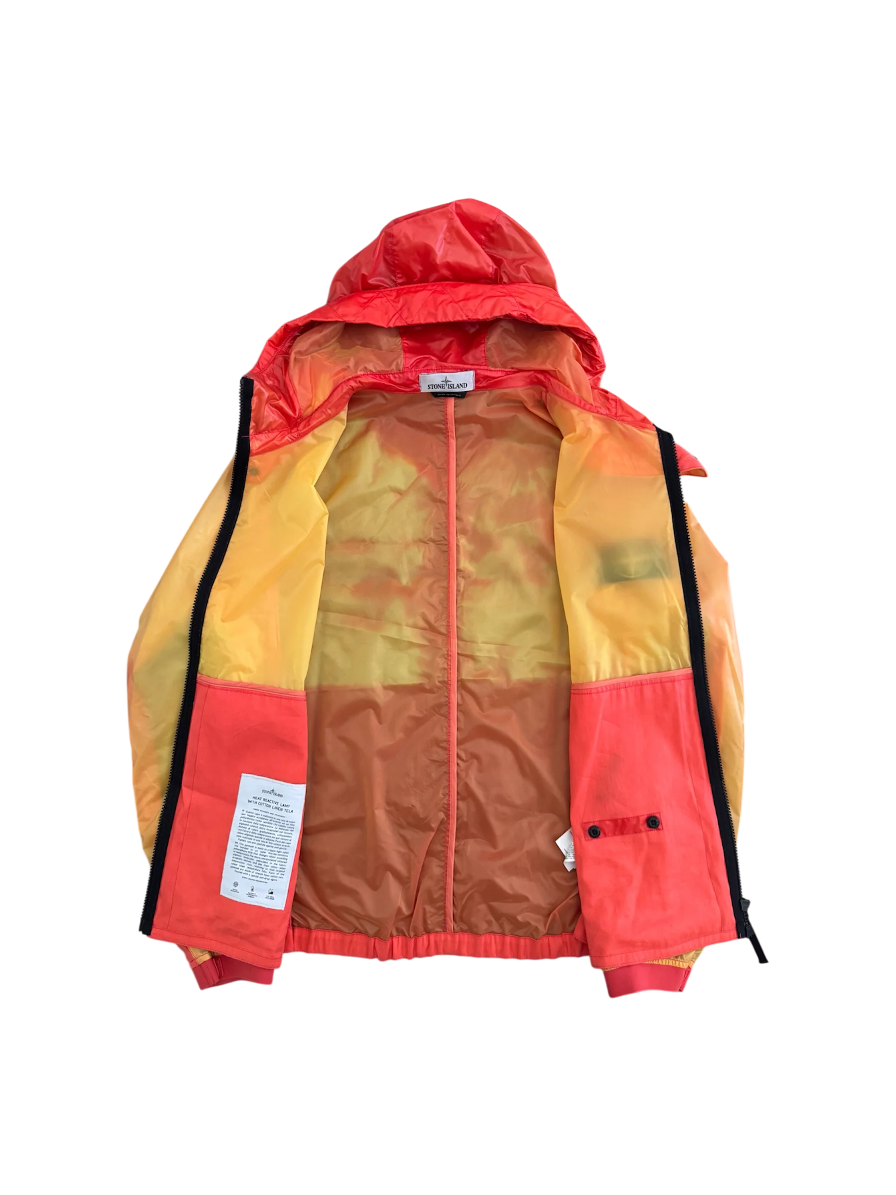 Stone Island 'Heat Reactive Lamy Linen Tela' Jacket - Medium - Image 4