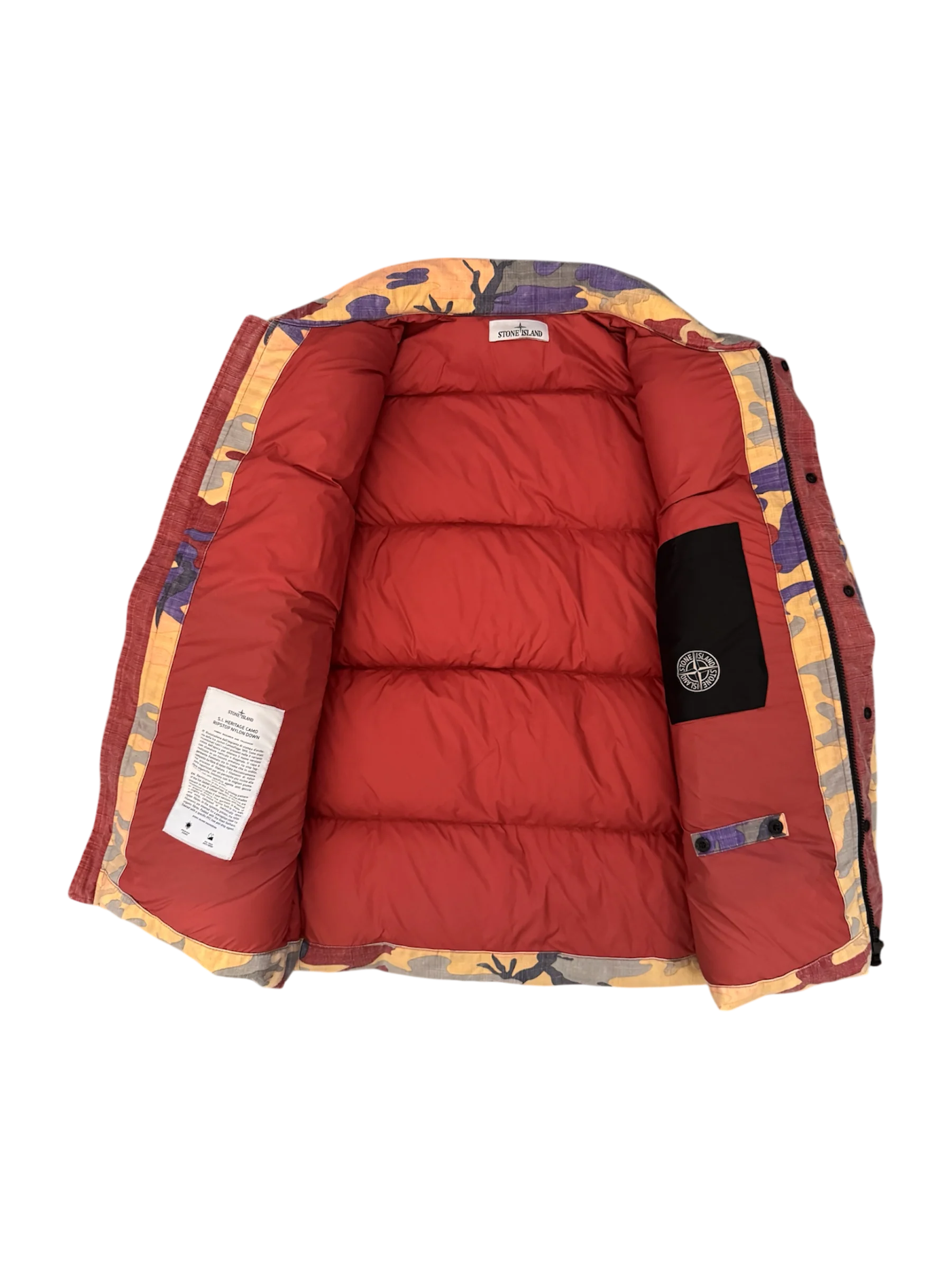 Stone Island 'Heritage Camo' Down Puffer - Large - Image 2