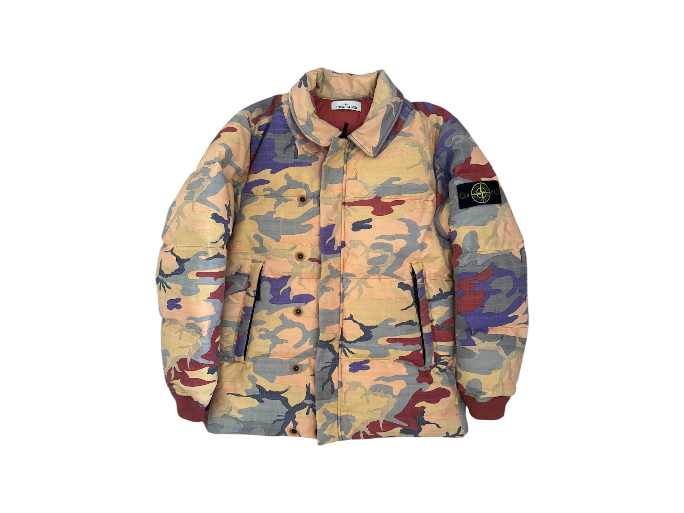 Stone Island 'Heritage Camo' Down Puffer - Large