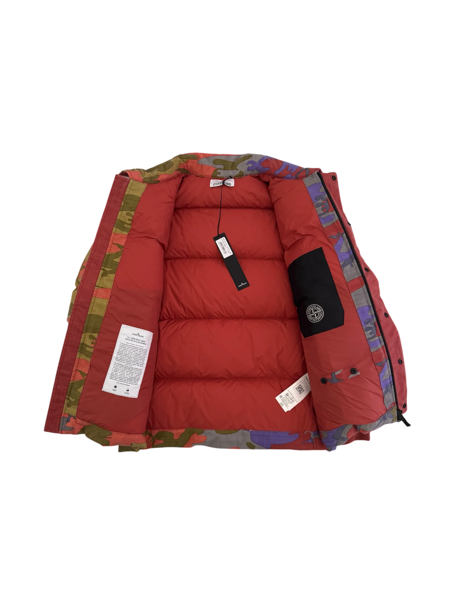 Stone Island 'Heritage Camo' Down Puffer - Small - Image 2