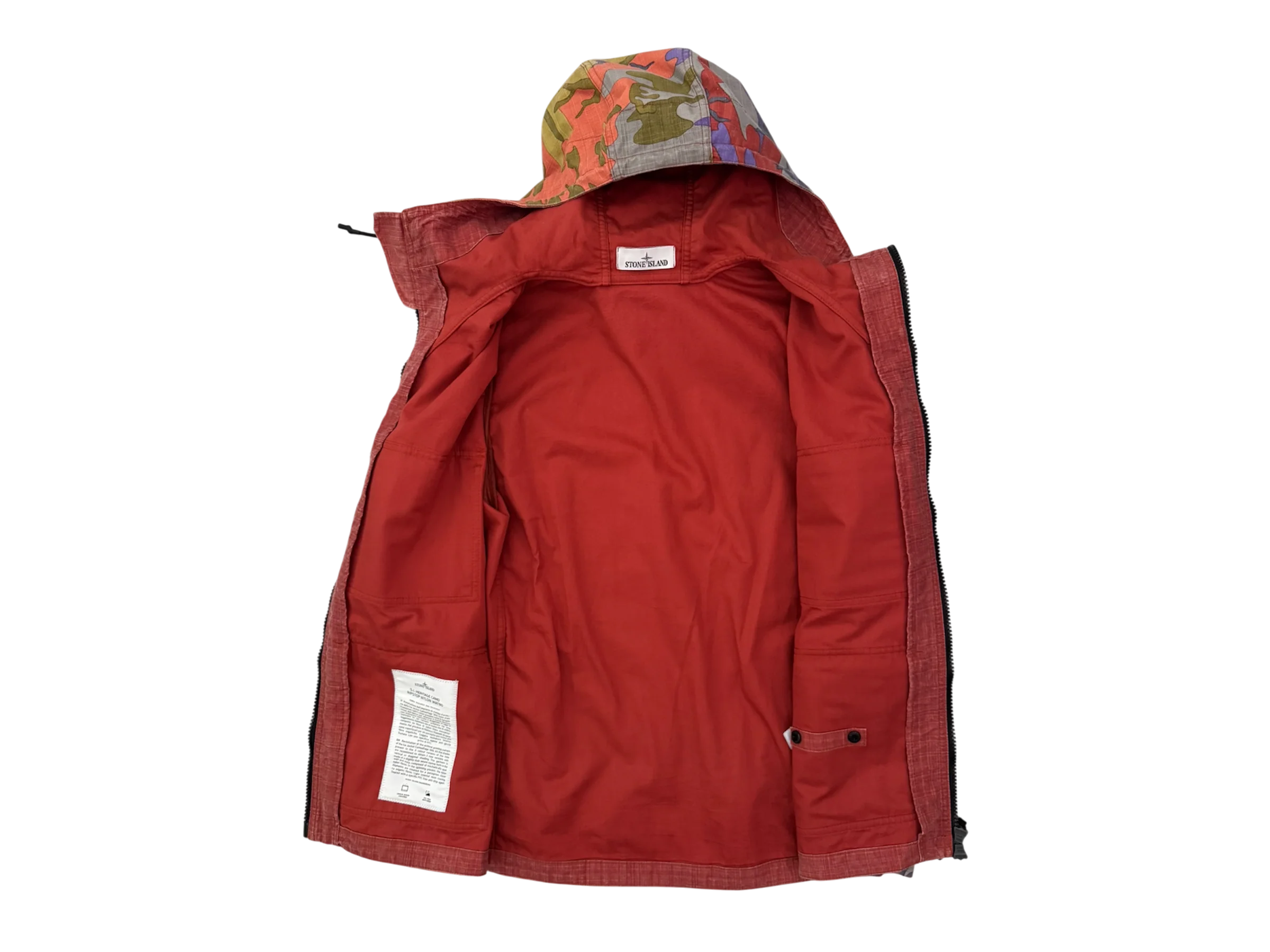 Stone Island 'Heritage Camo Ripstop Nylon Watro' Jacket - Small - Image 2