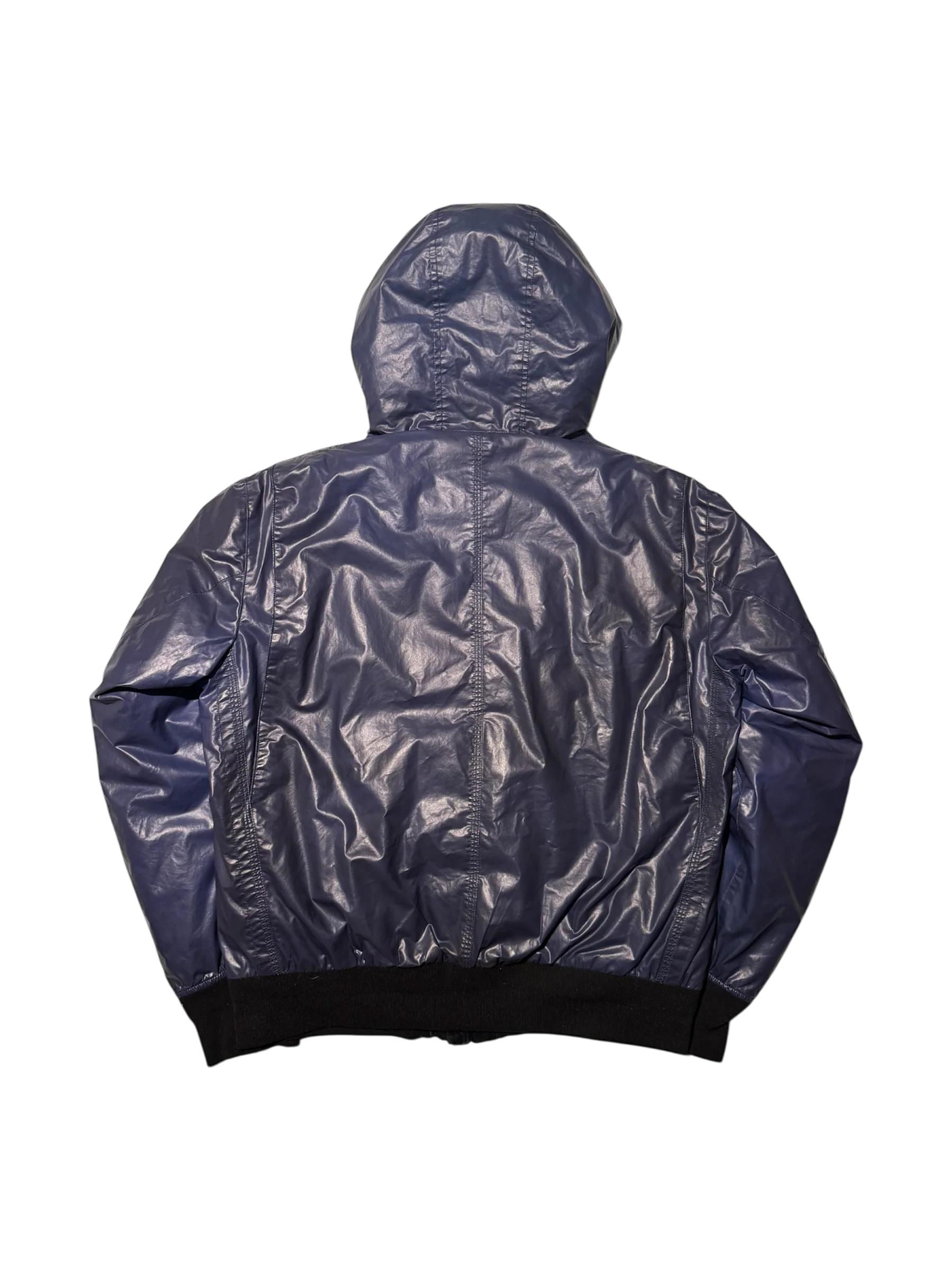 Stone Island Black/Blue Ice Jacket - Large - Image 5