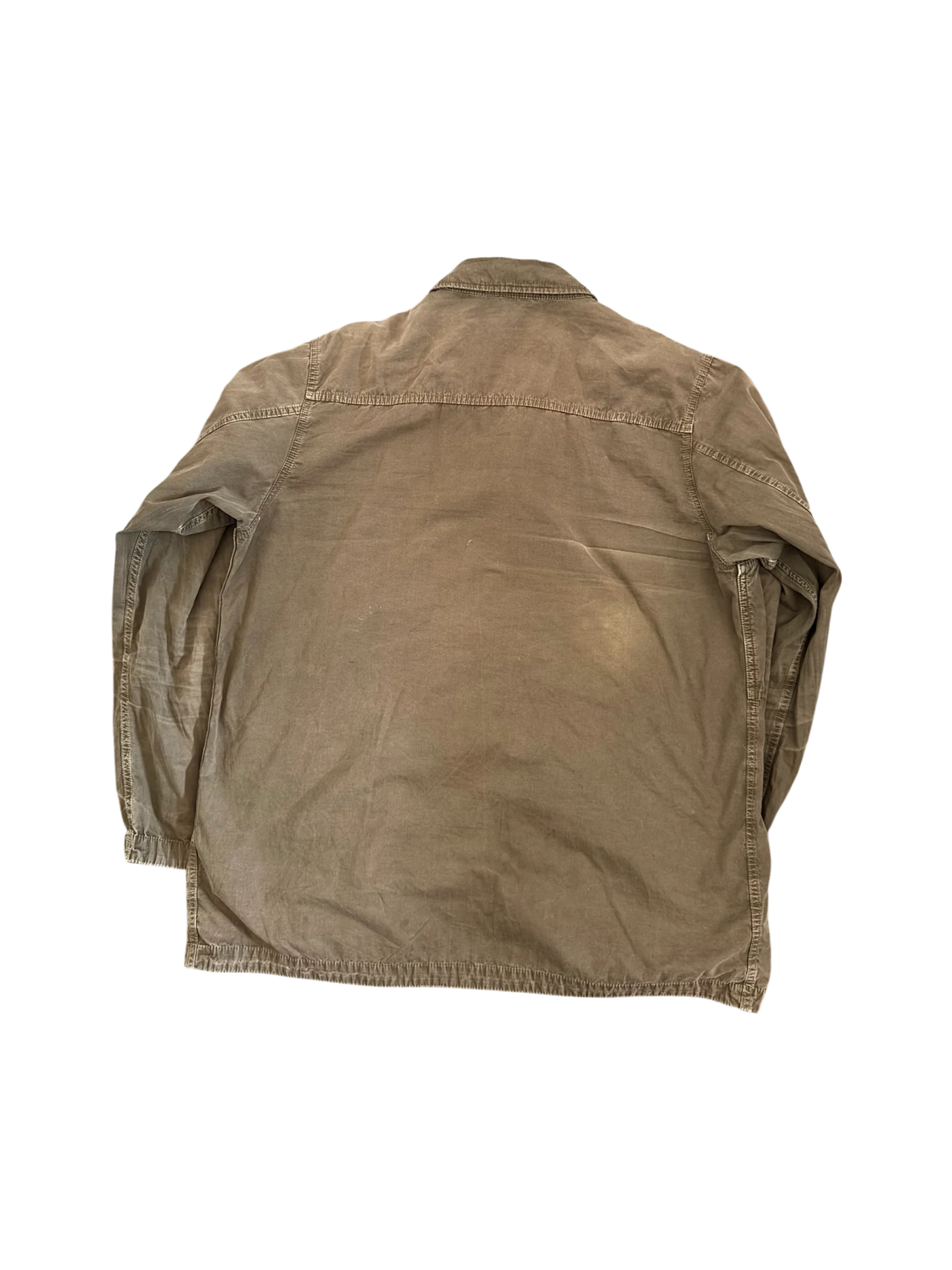 Stone Island Khaki 'Tela Smerigliata' Jacket - XXL - Image 3