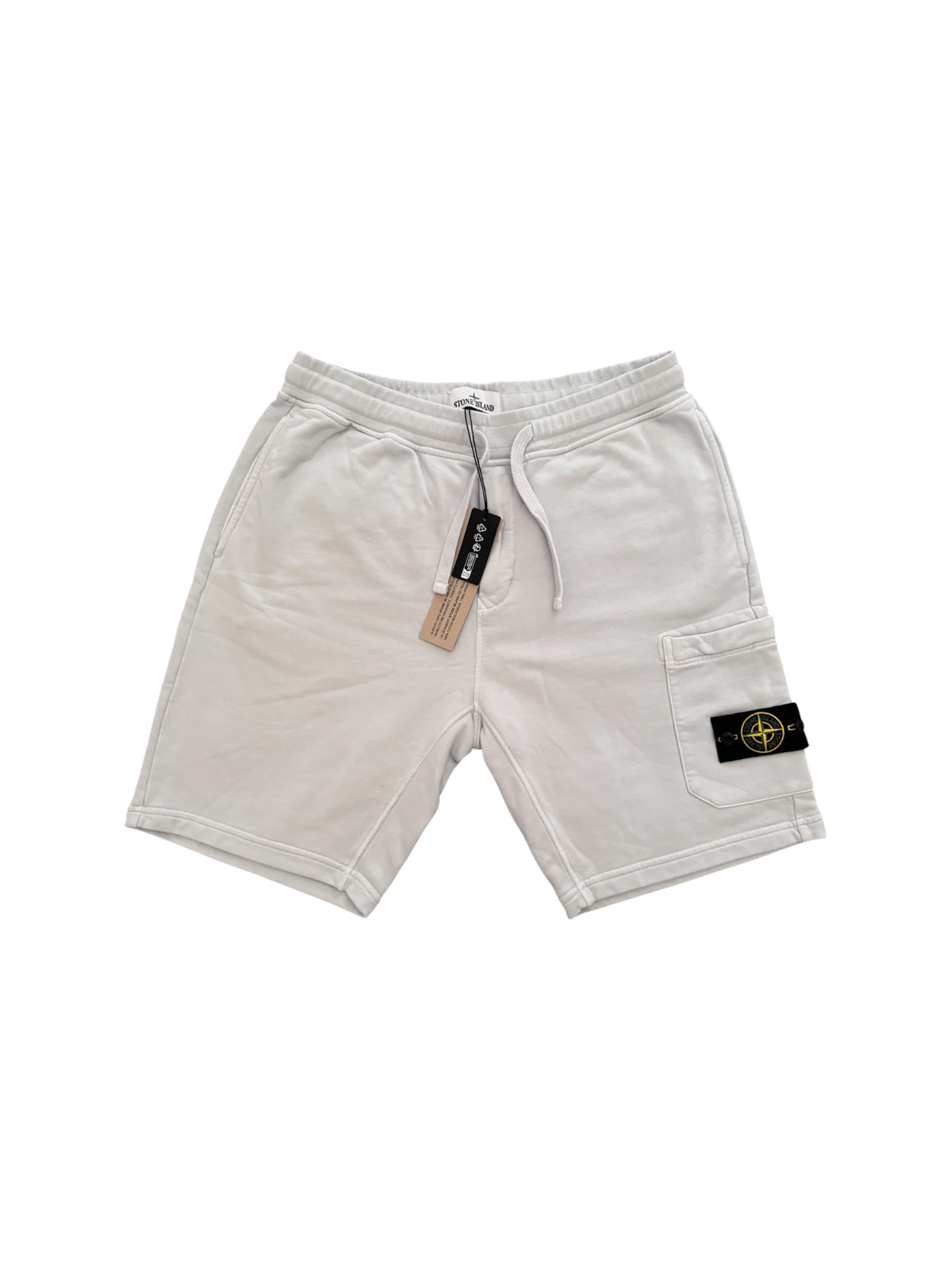 Stone Island 2025 Light Blue Joggers Shorts - XL