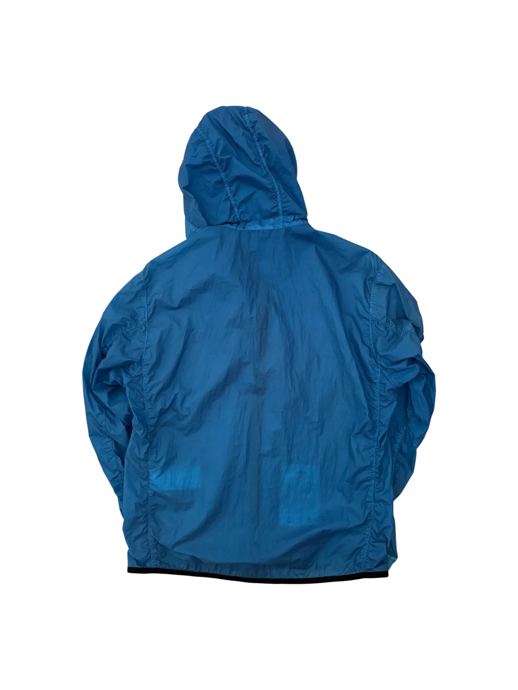 Stone Island Light Blue 'Lamy Velour' Jacket - Medium - Image 3