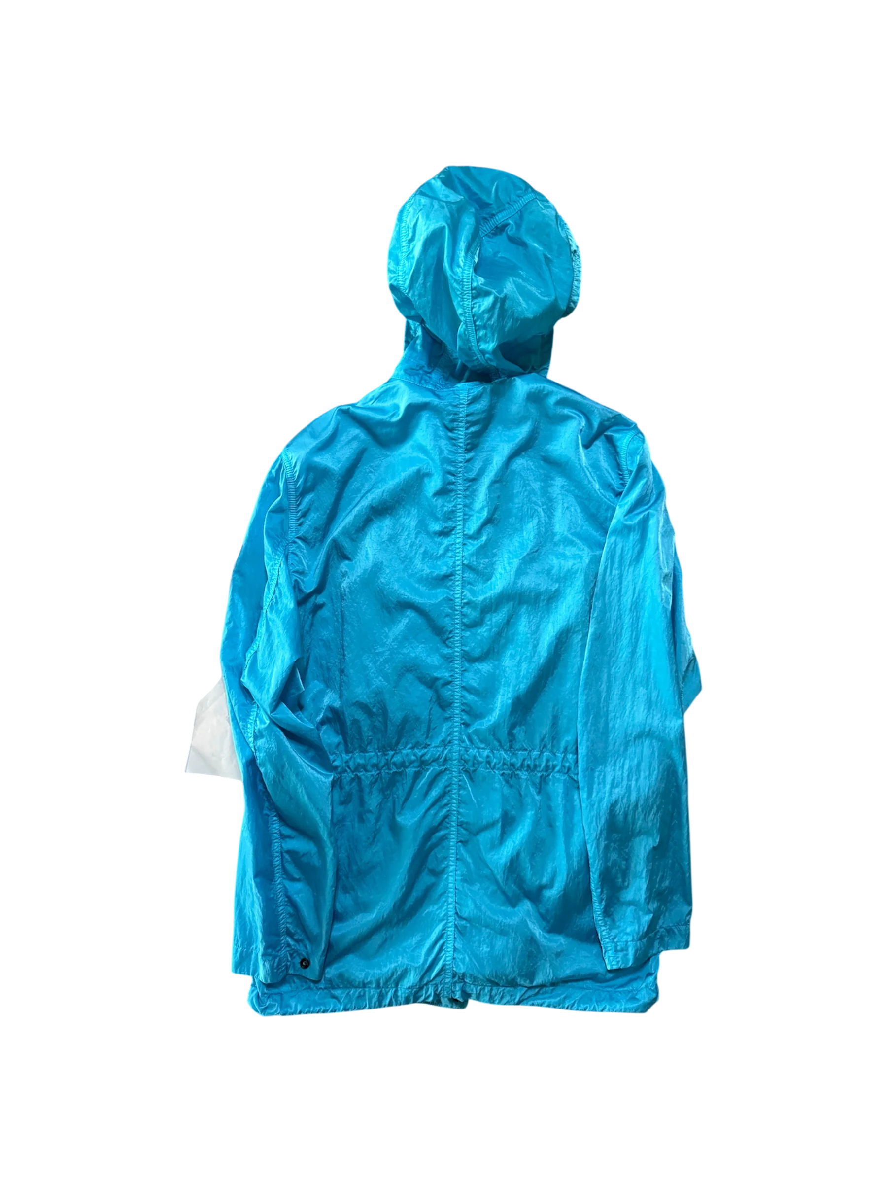 Stone Island Light Blue 'Nylon Raso' Jacket - Medium - Image 3
