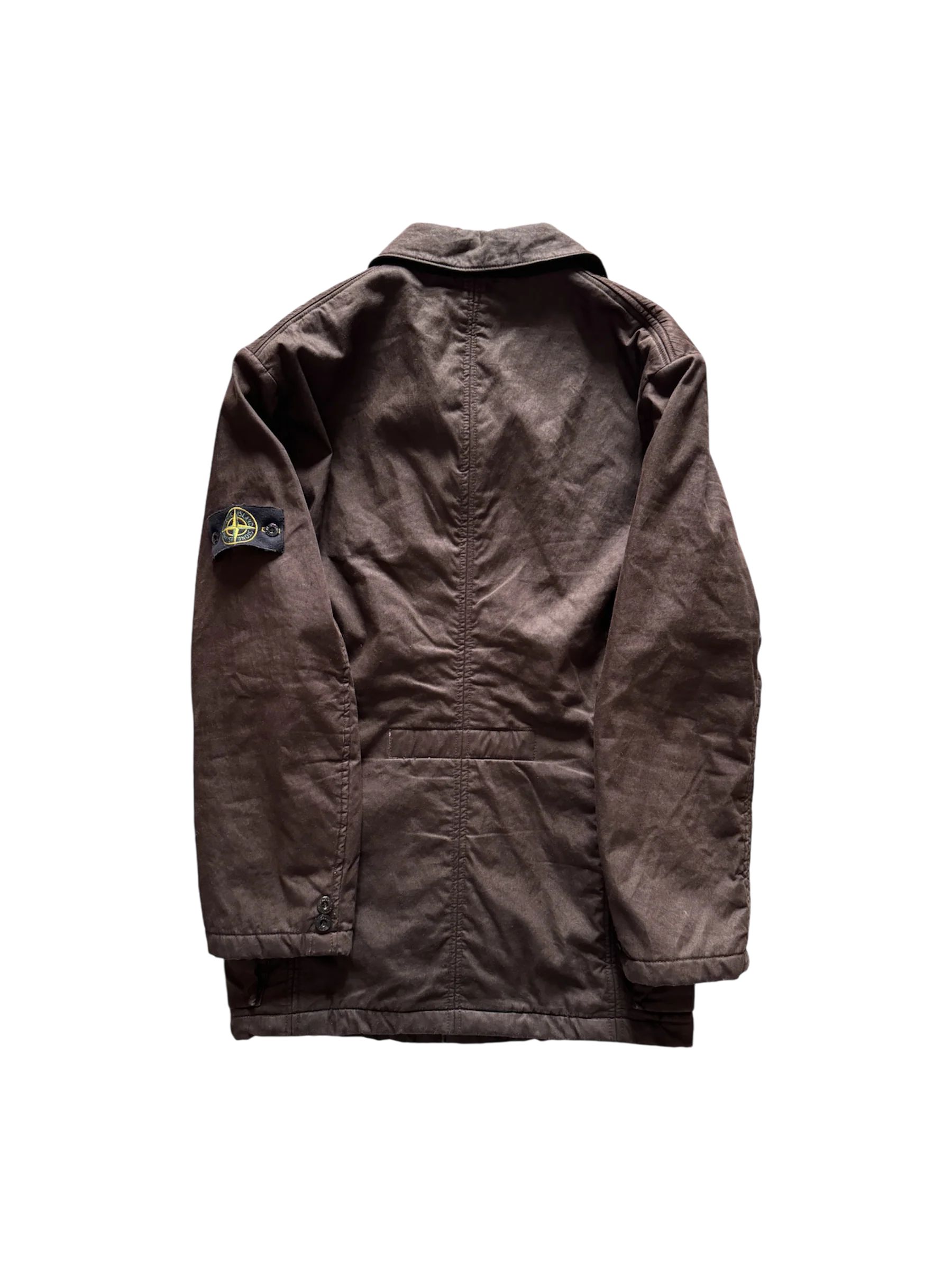 Stone Island 'Lino Flax Wool Lined' Jacket - XL - Image 3