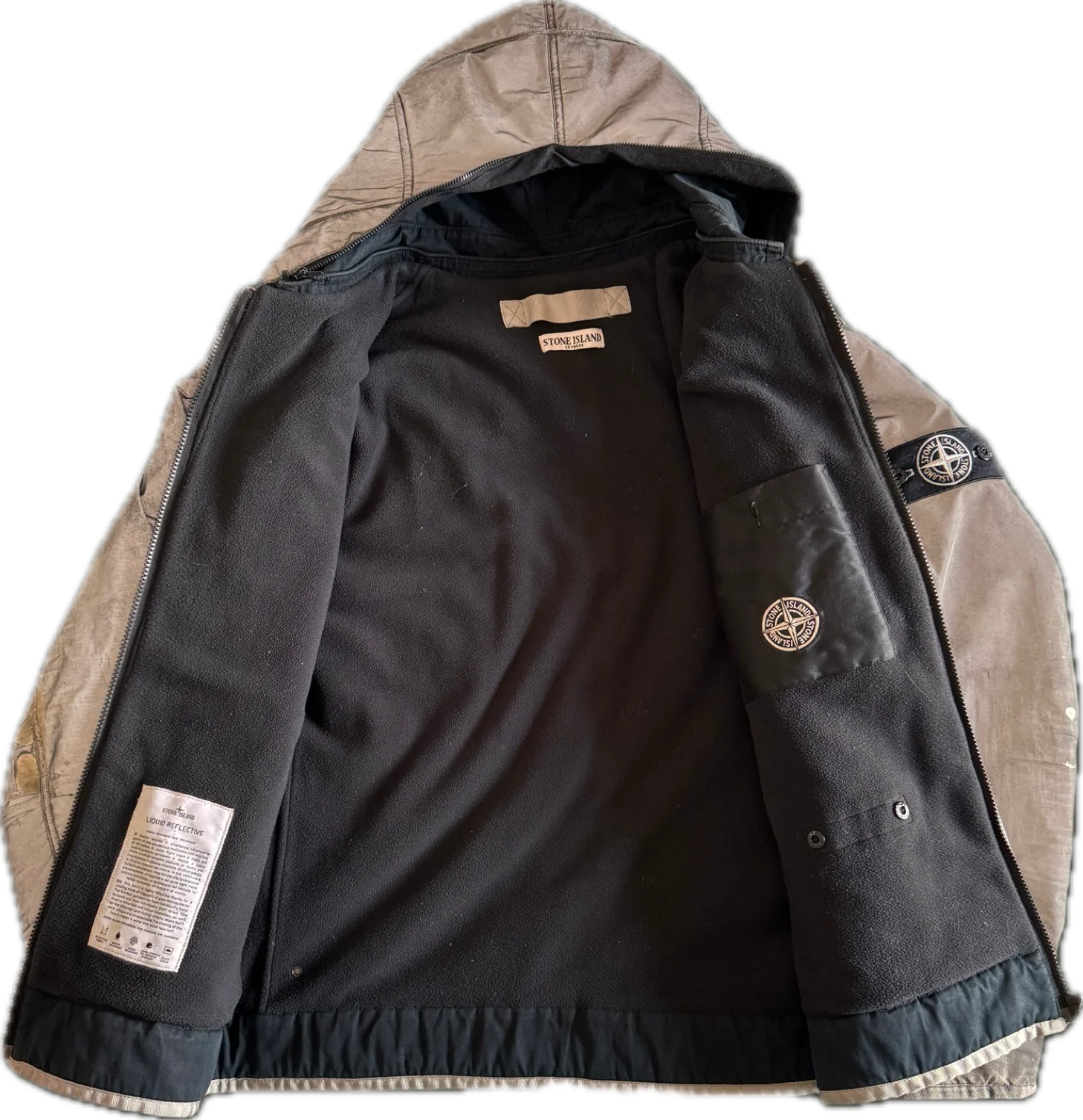 Stone Island 'Liquid Reflective' Jacket - Large - Image 2