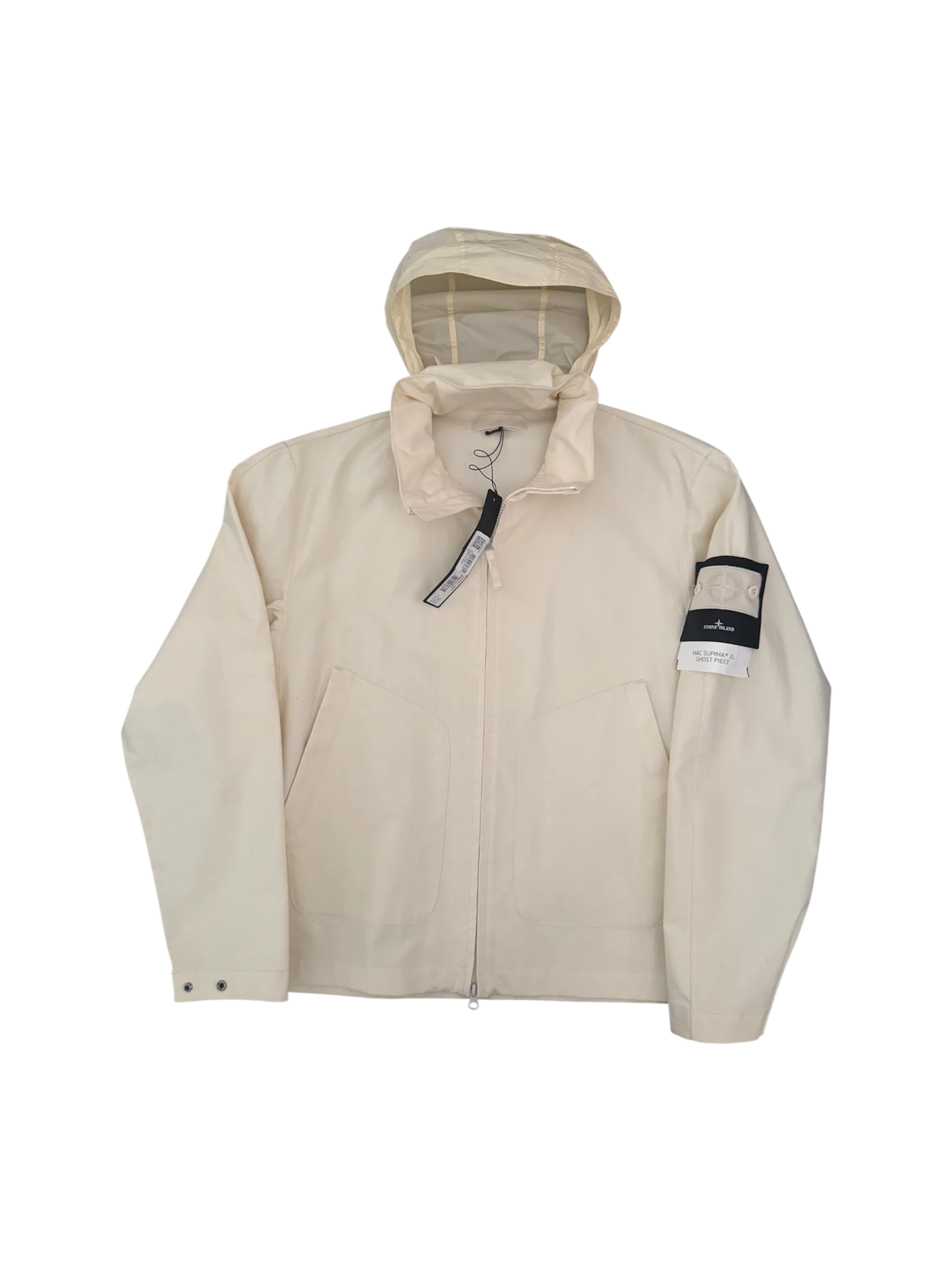 Stone Island 'Mac Supima 2L Ghost Piece' Jacket - Large - Image 4