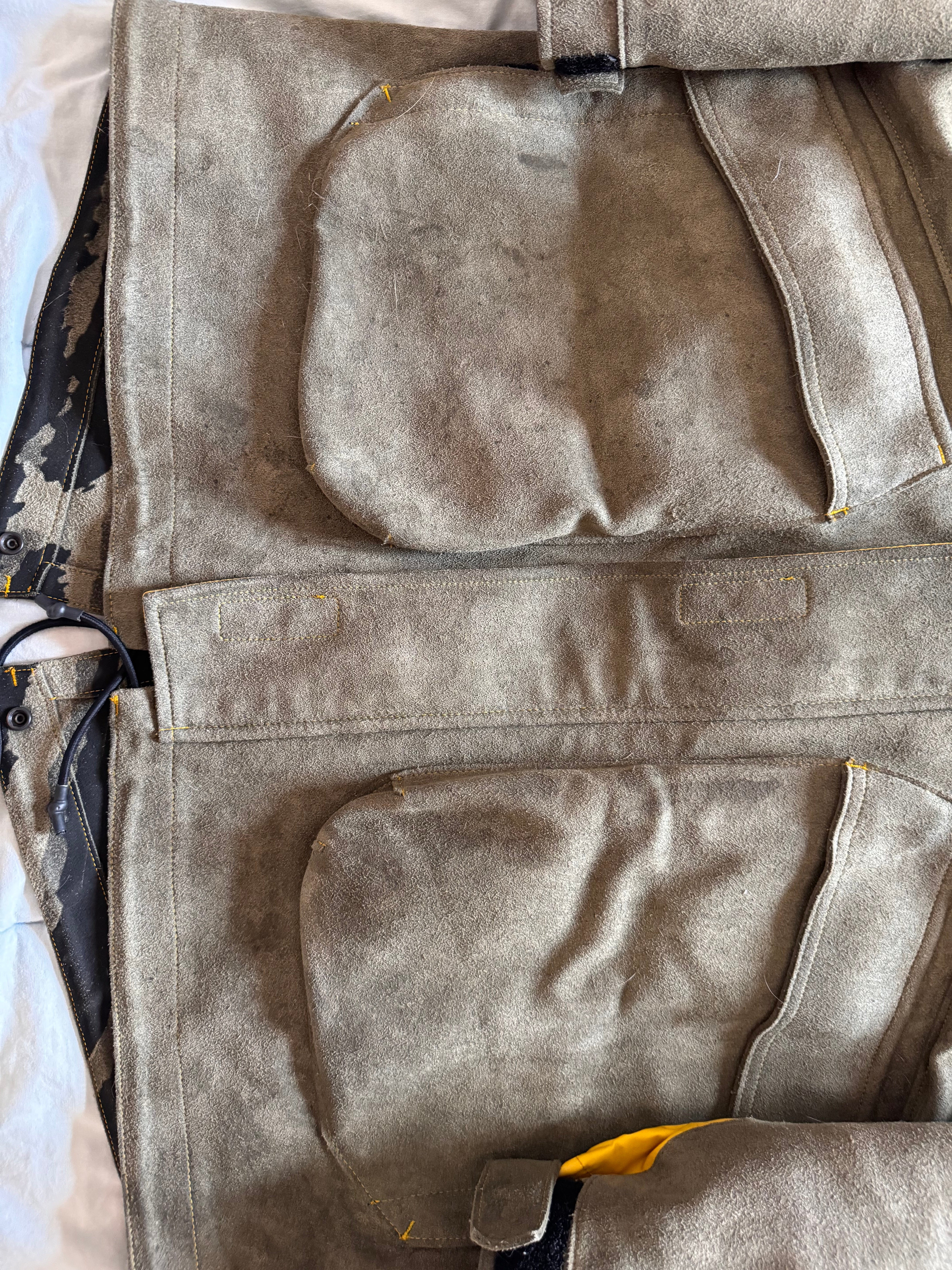 Stone Island 'Man Made Suede' Parka - Large - Image 7
