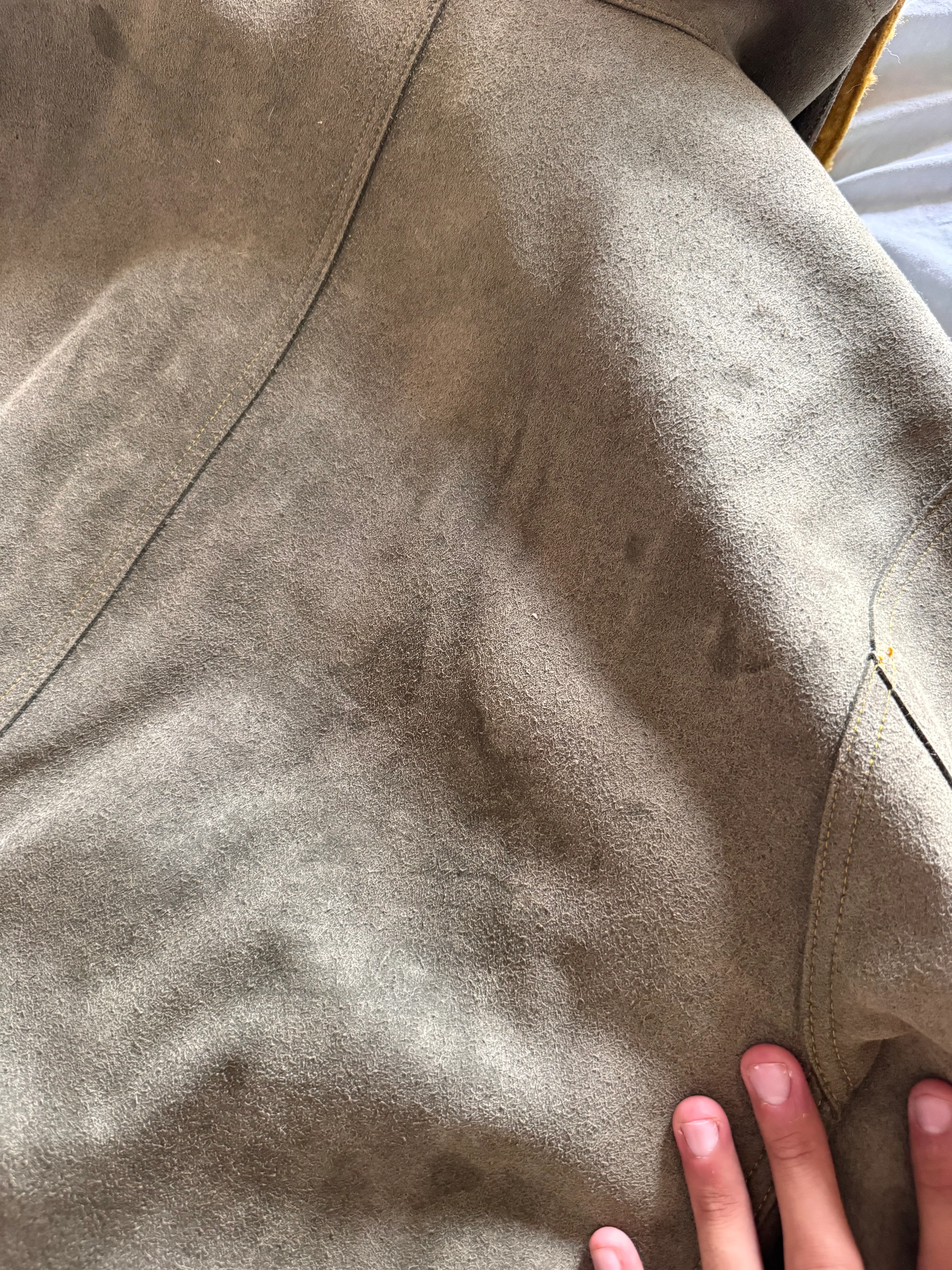 Stone Island 'Man Made Suede' Parka - Large - Image 8