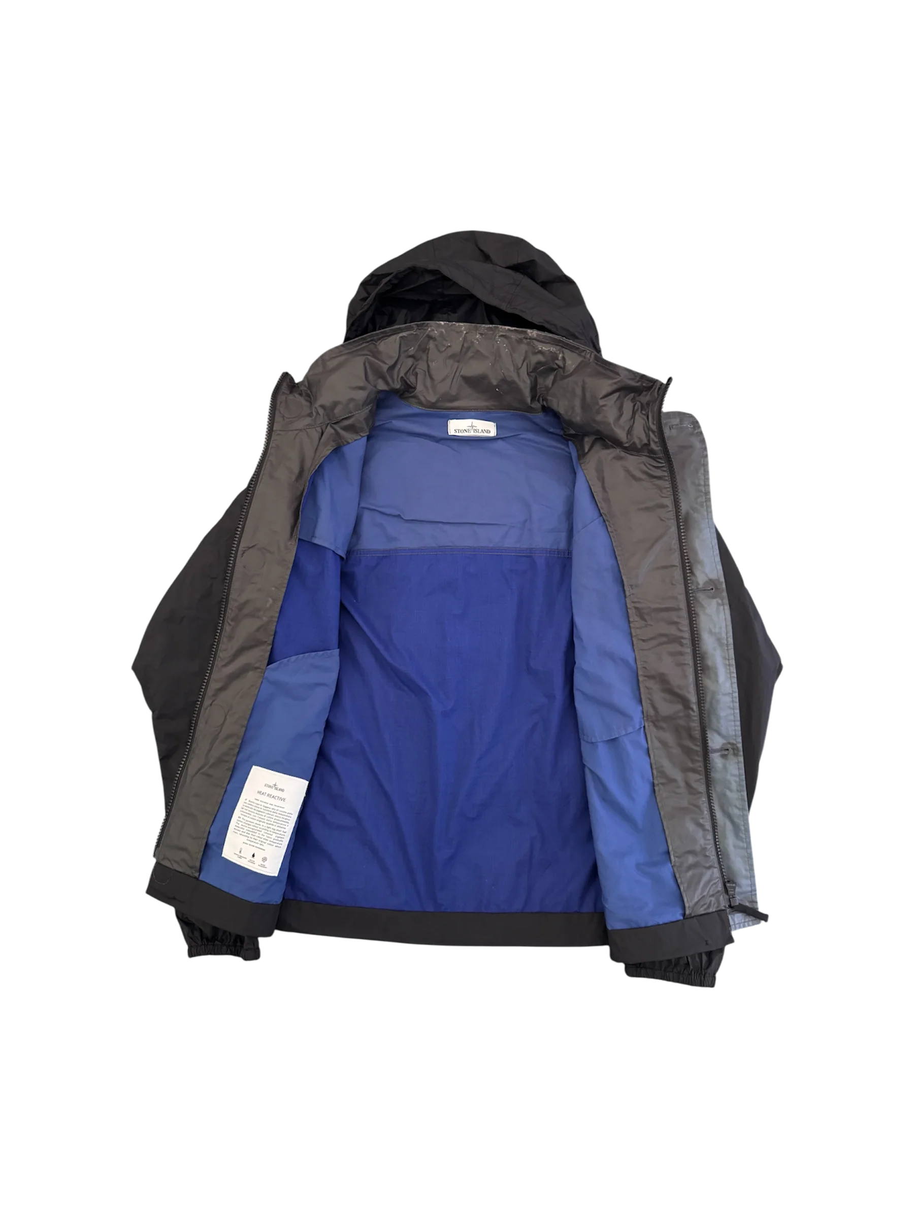 Stone Island Marina 'Heat Reactive' Detachable Sleeves Jacket - XXL - Image 4