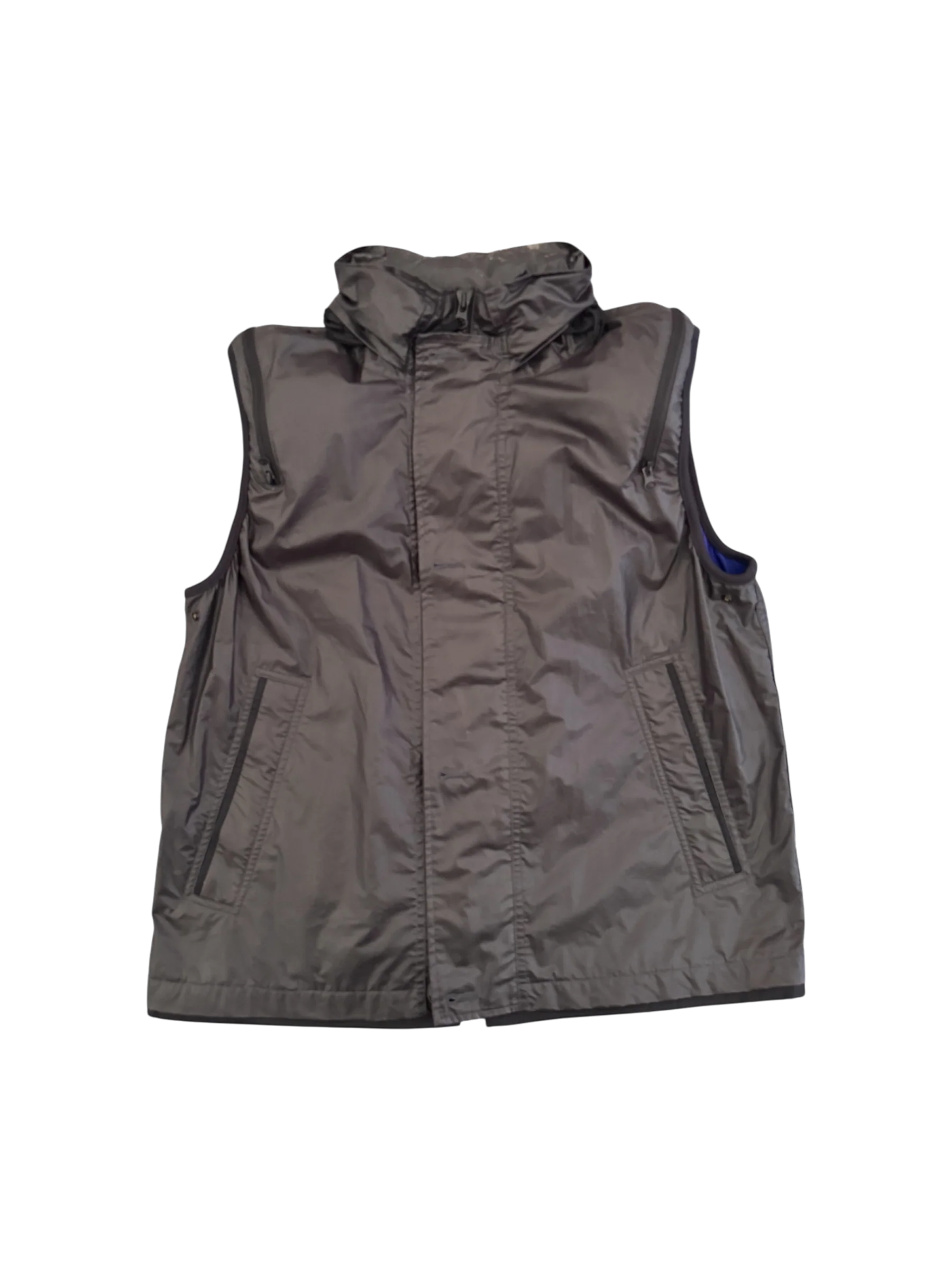 Stone Island Marina 'Heat Reactive' Detachable Sleeves Jacket - XXL - Image 8