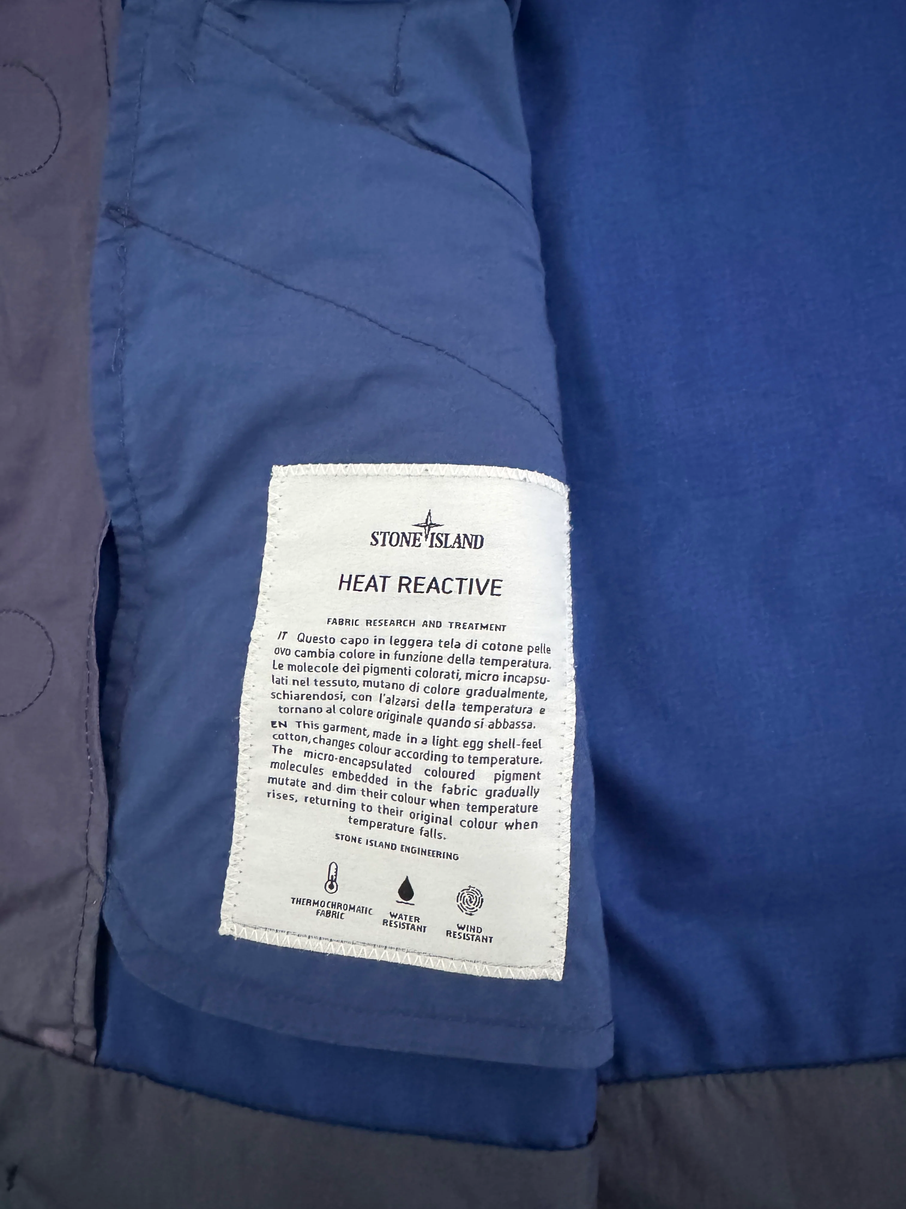 Stone Island Marina 'Heat Reactive' Jacket - Medium - Image 6