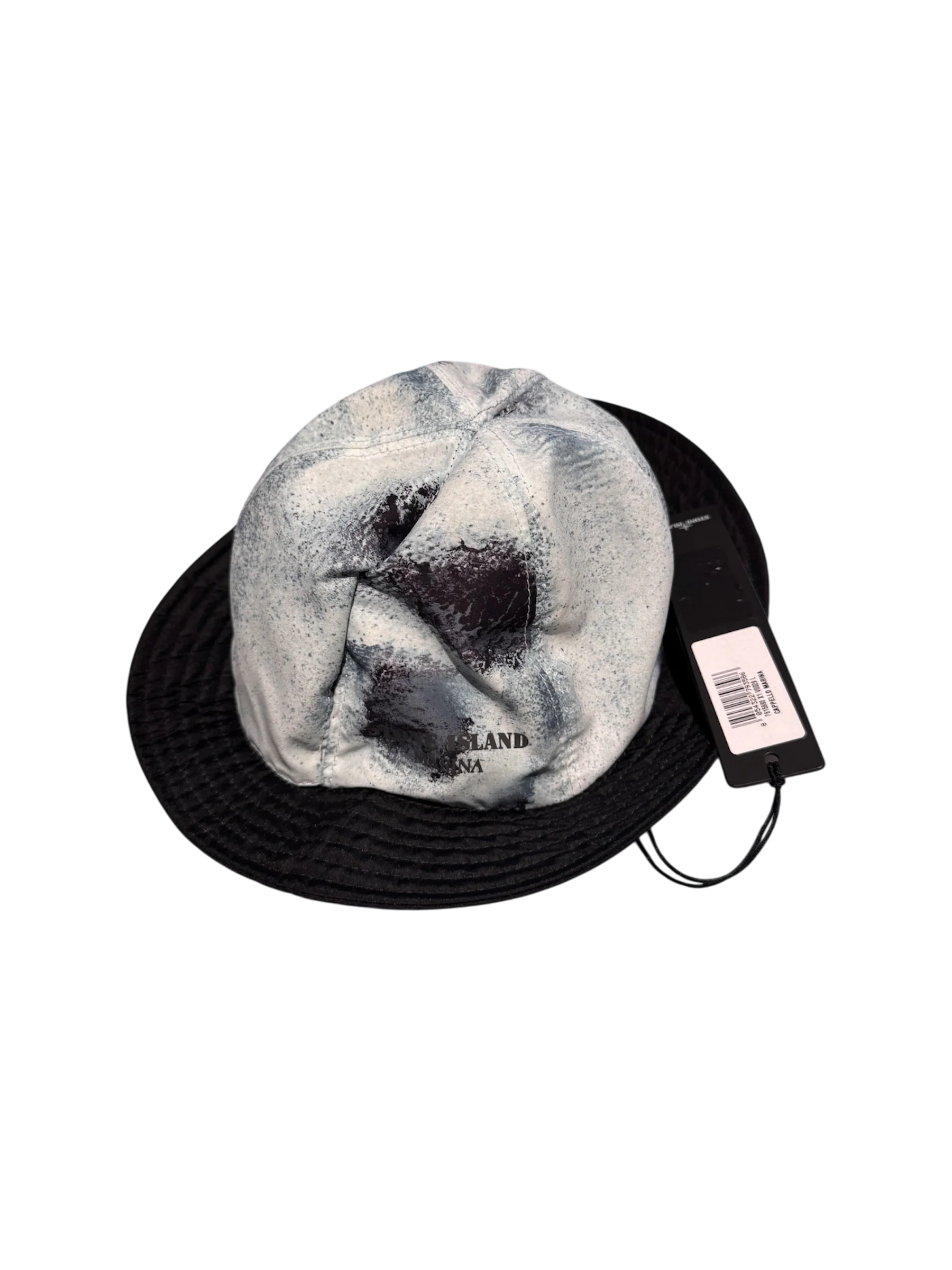 Stone Island Marina Black Reversible Goretex Hat - Large - Image 2