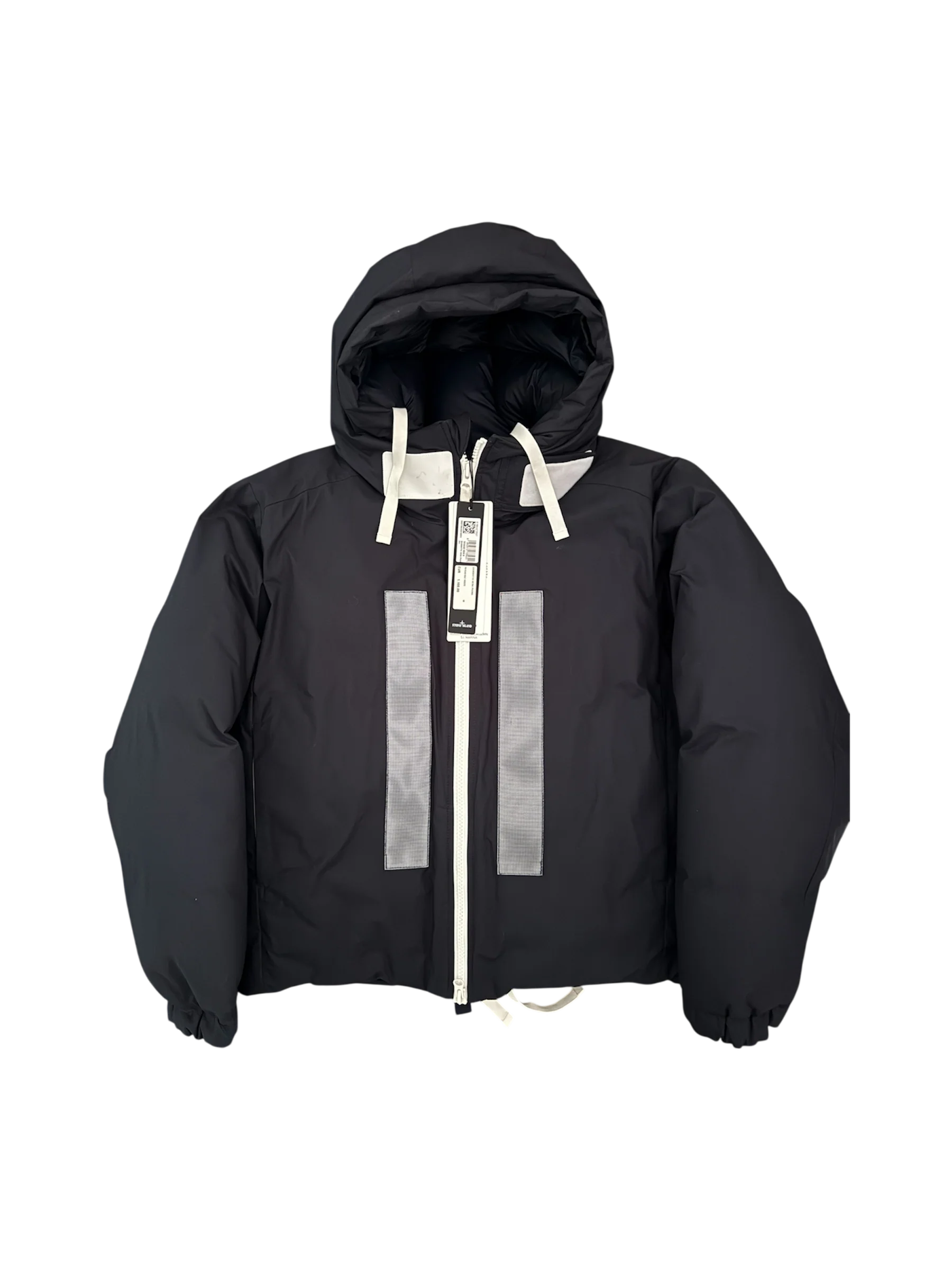 Stone Island Marina 'Rubber Wax Poplin' Puffer - Medium