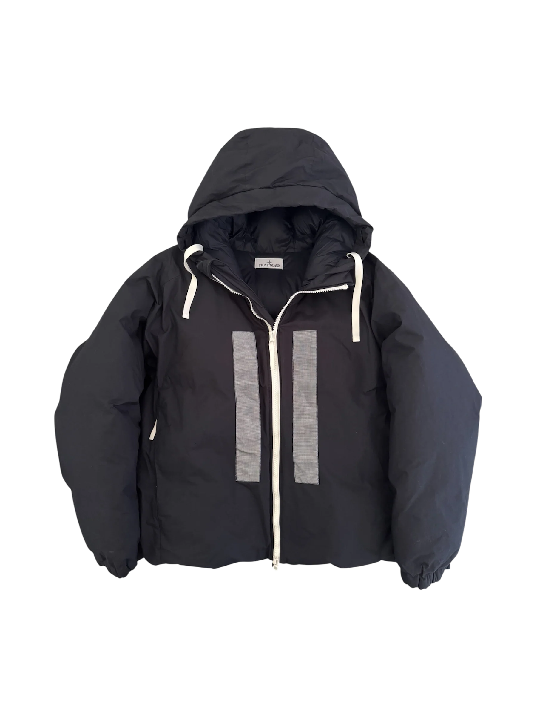 Stone Island Marina 'Rubber Wax Poplin' Puffer - XL