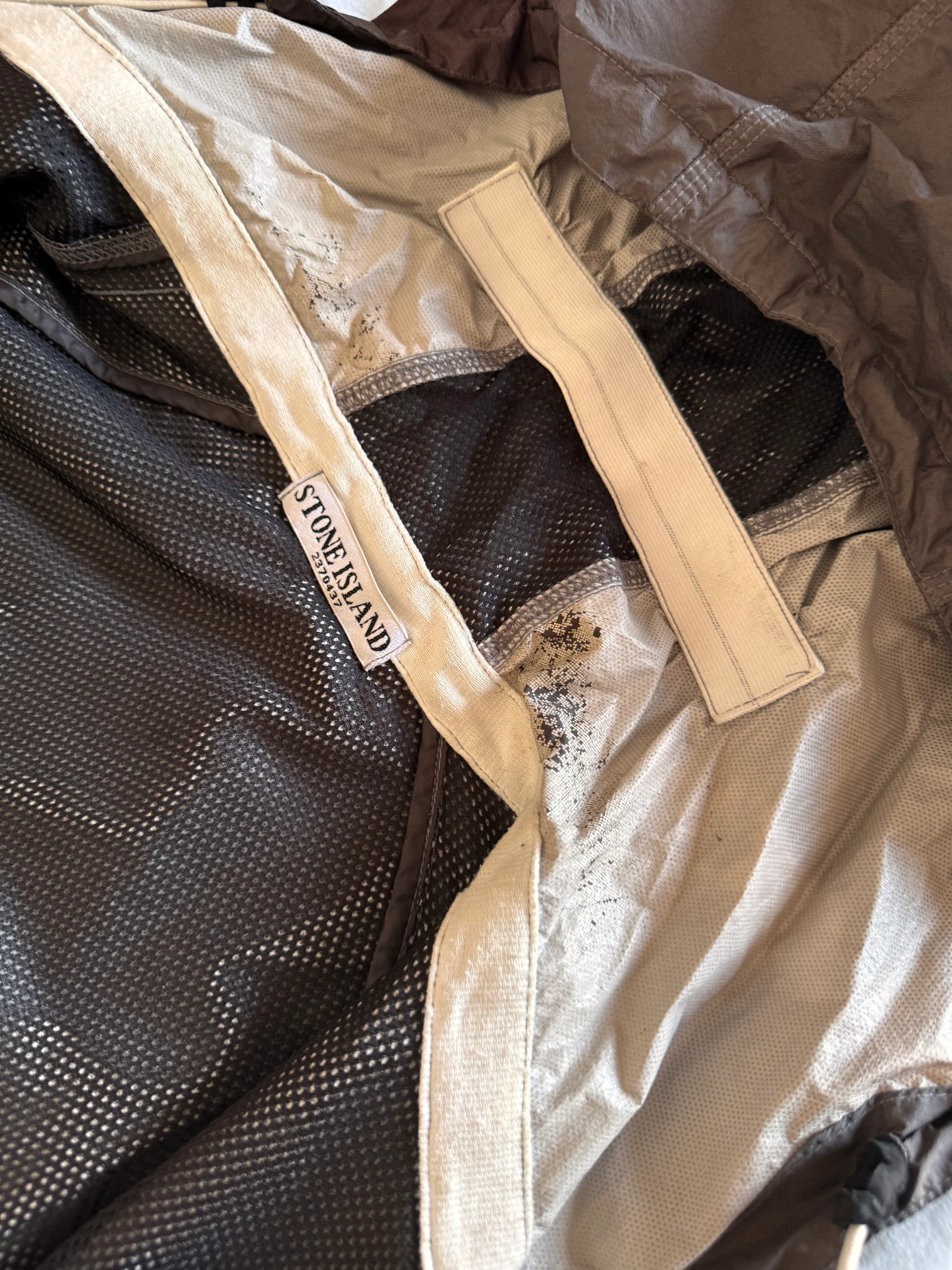 Stone Island Grey 'Membrana TC' Parka - XL - Image 4