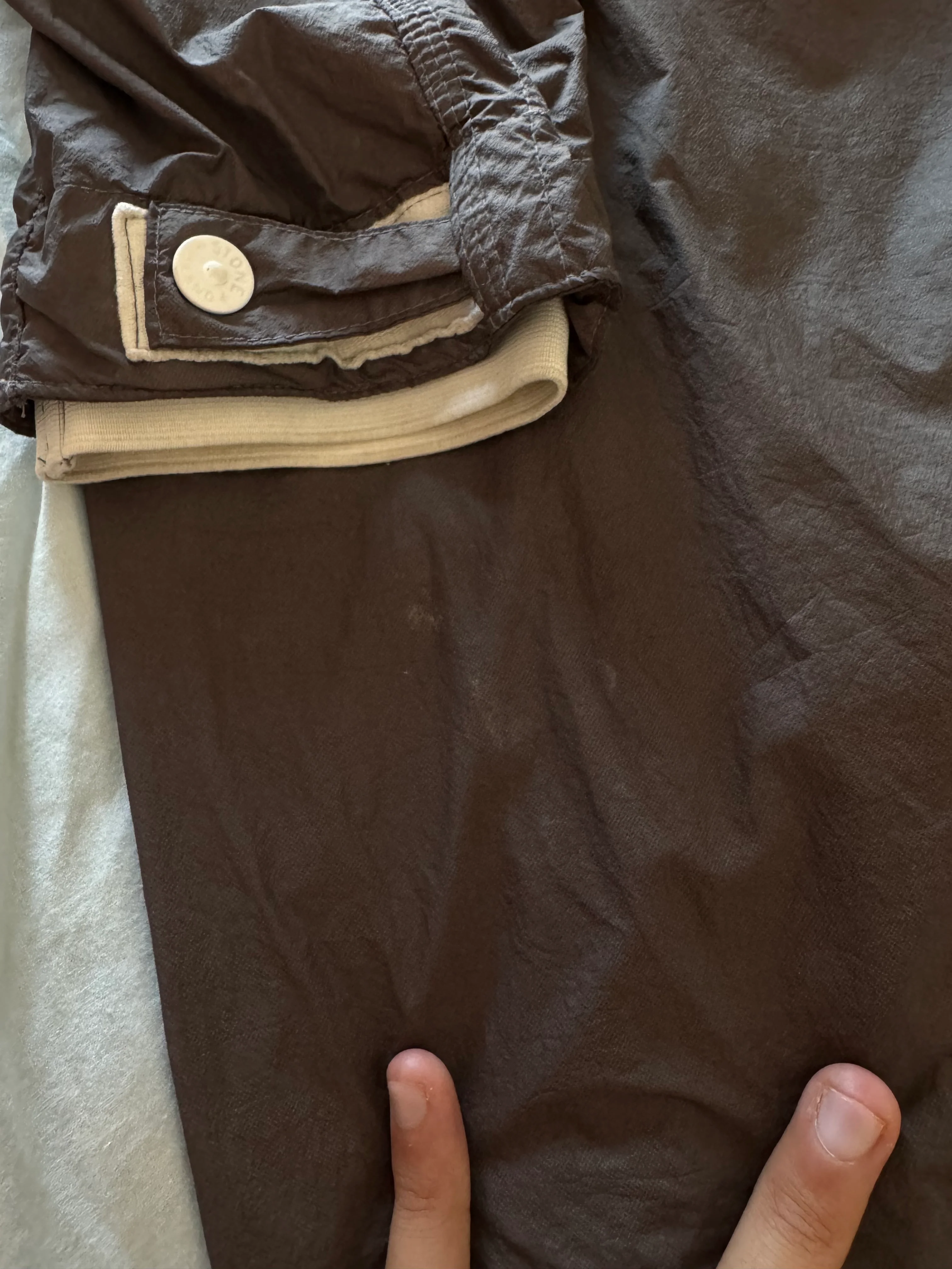 Stone Island Grey 'Membrana TC' Parka - XL - Image 5