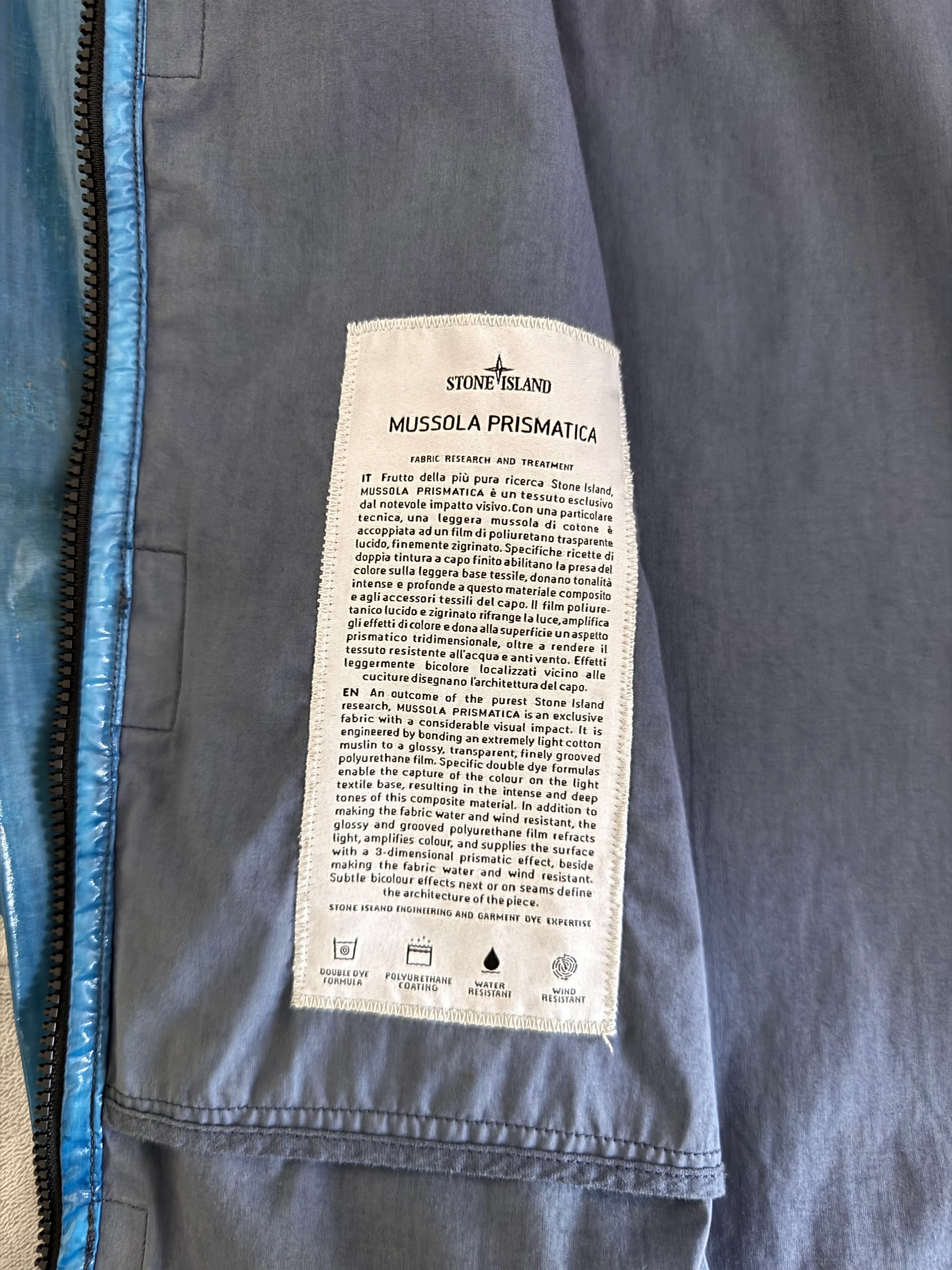 Stone Island 'Mussola Prismatica' Jacket - Medium - Image 4