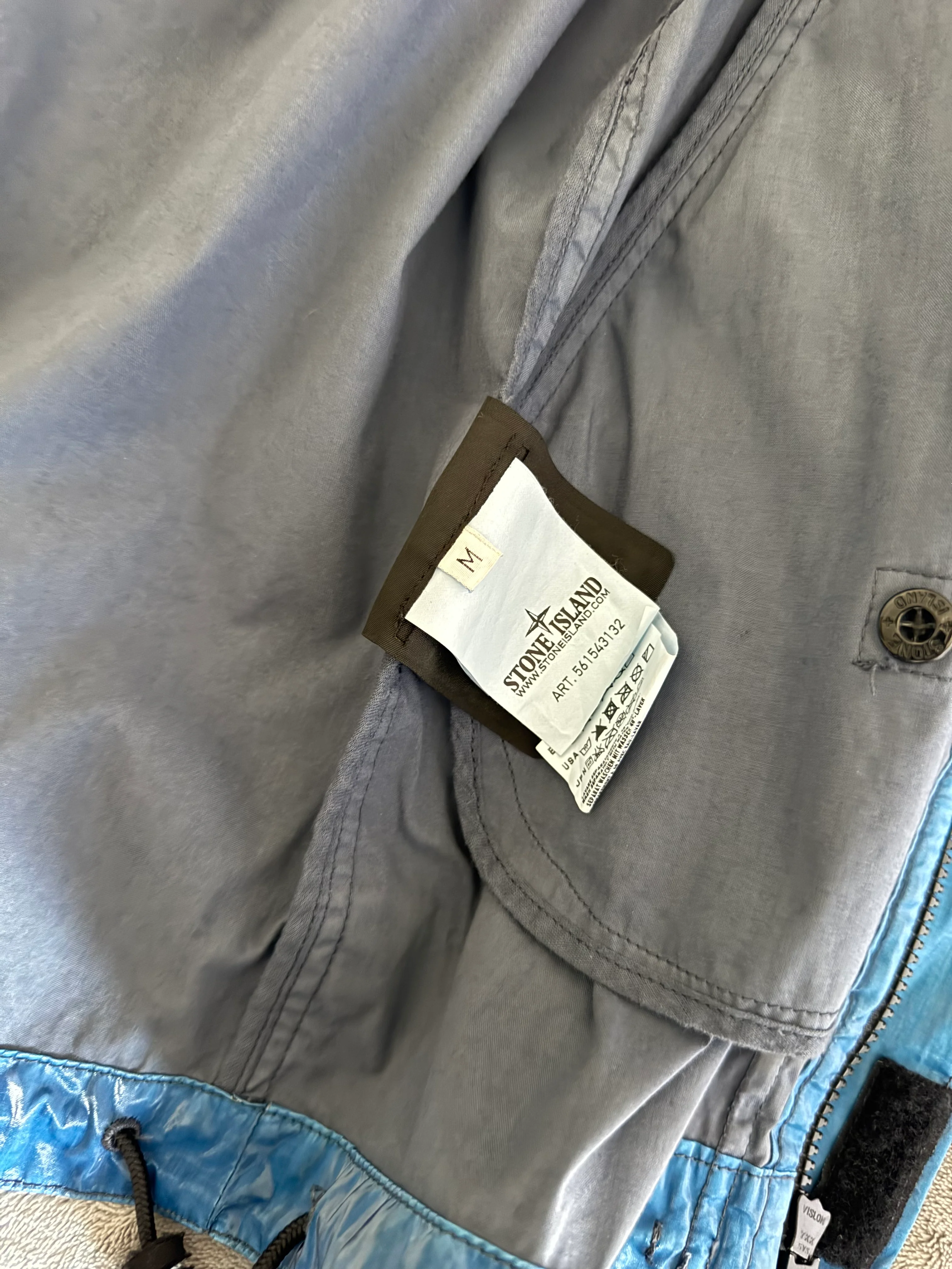 Stone Island 'Mussola Prismatica' Jacket - Medium - Image 5