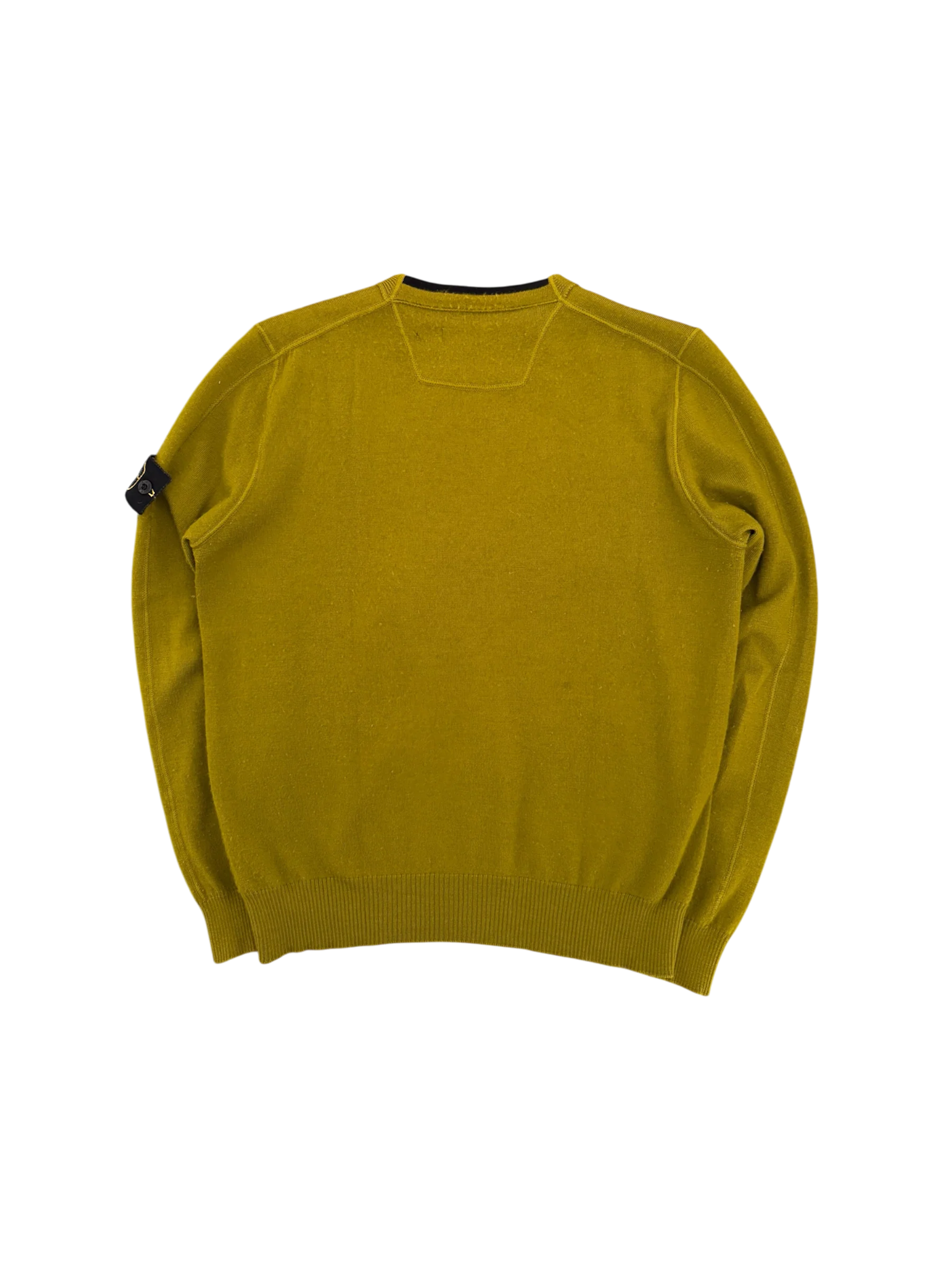 Stone Island Mustard Crewneck - Large - Image 2