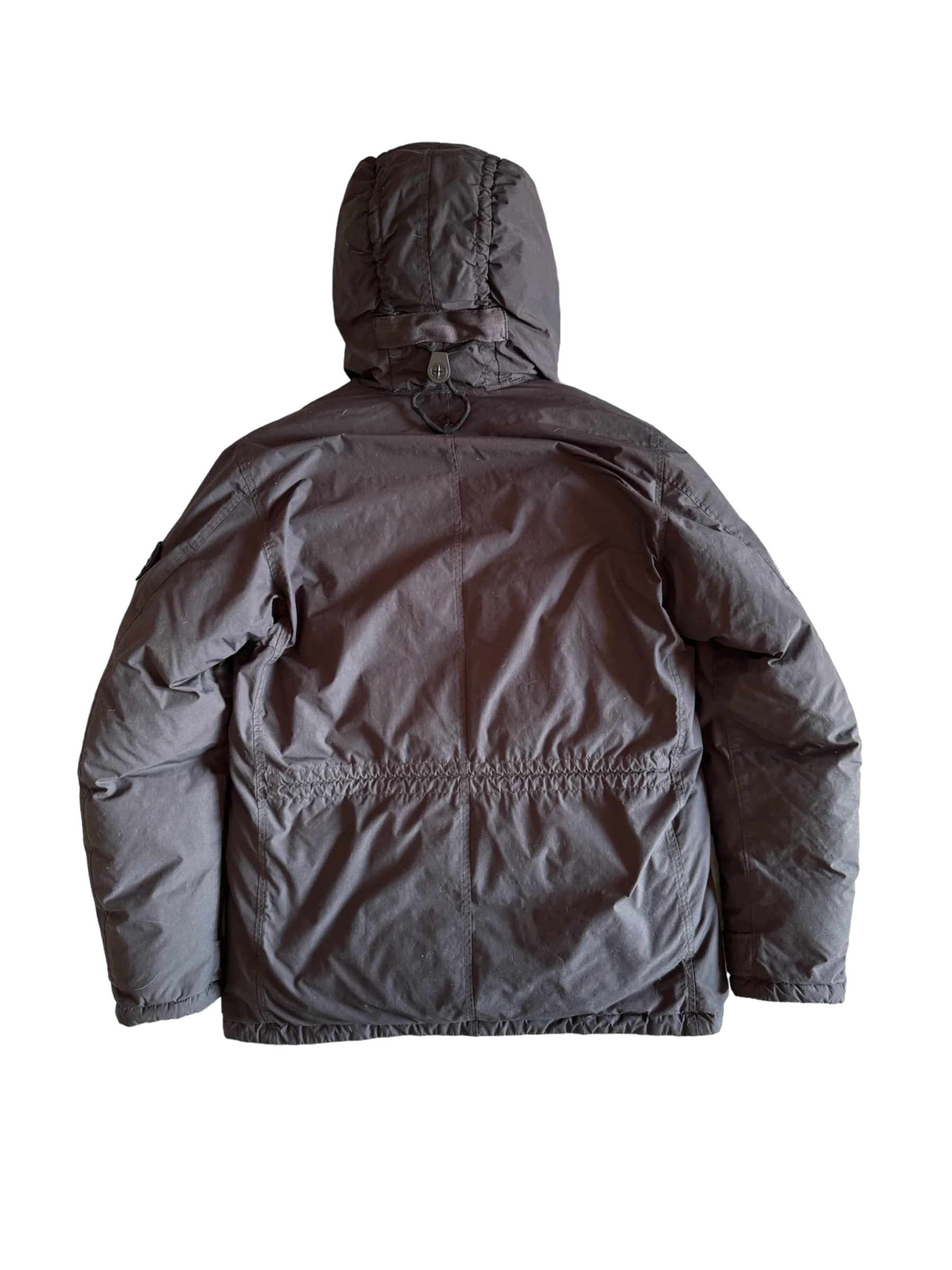 Stone Island 'Naslan Light Watro Down - TC' Parka- Medium - Image 3