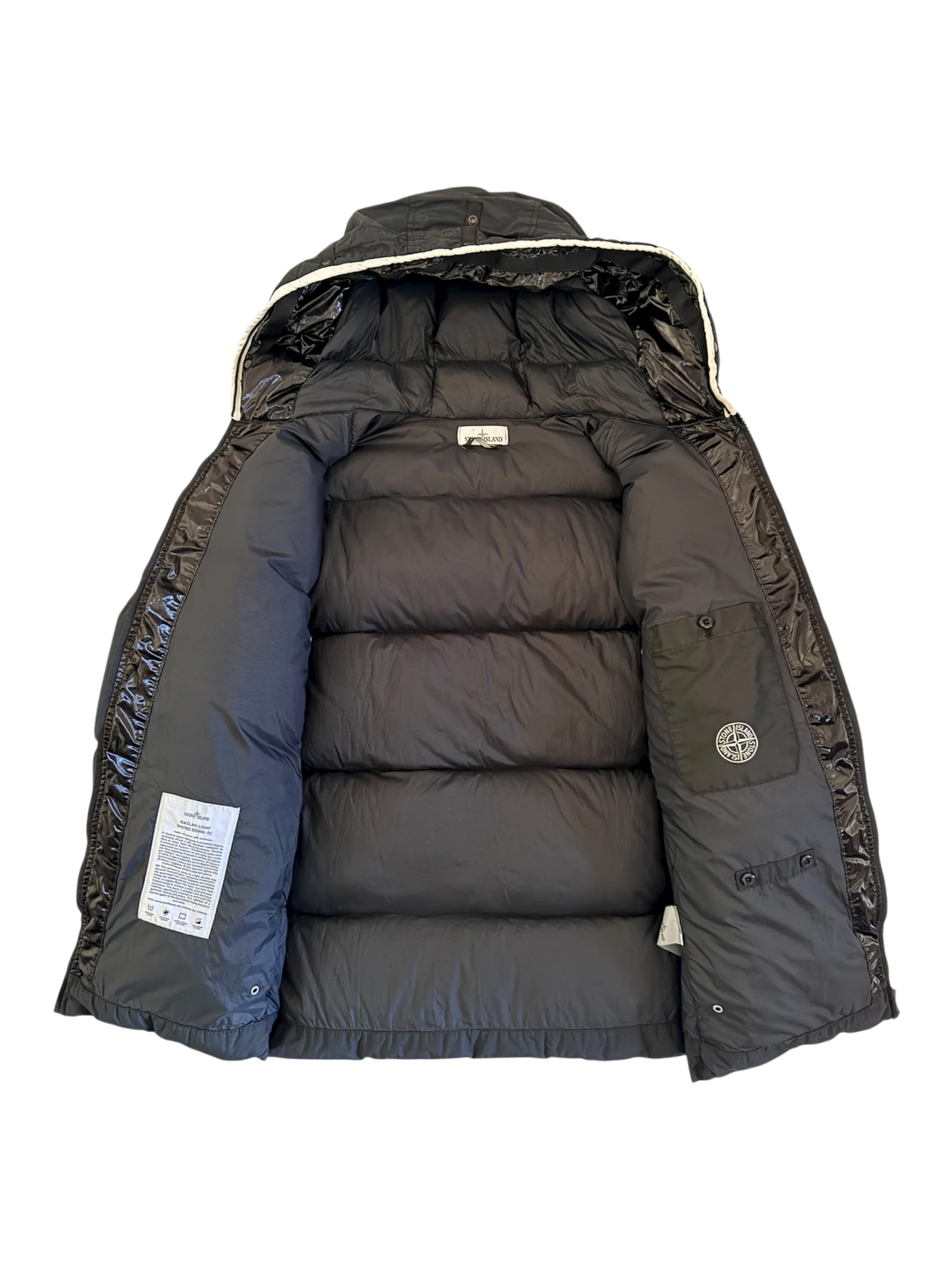 Stone Island 'Naslan Light Watro Down TC' Puffer - XXL - Image 2