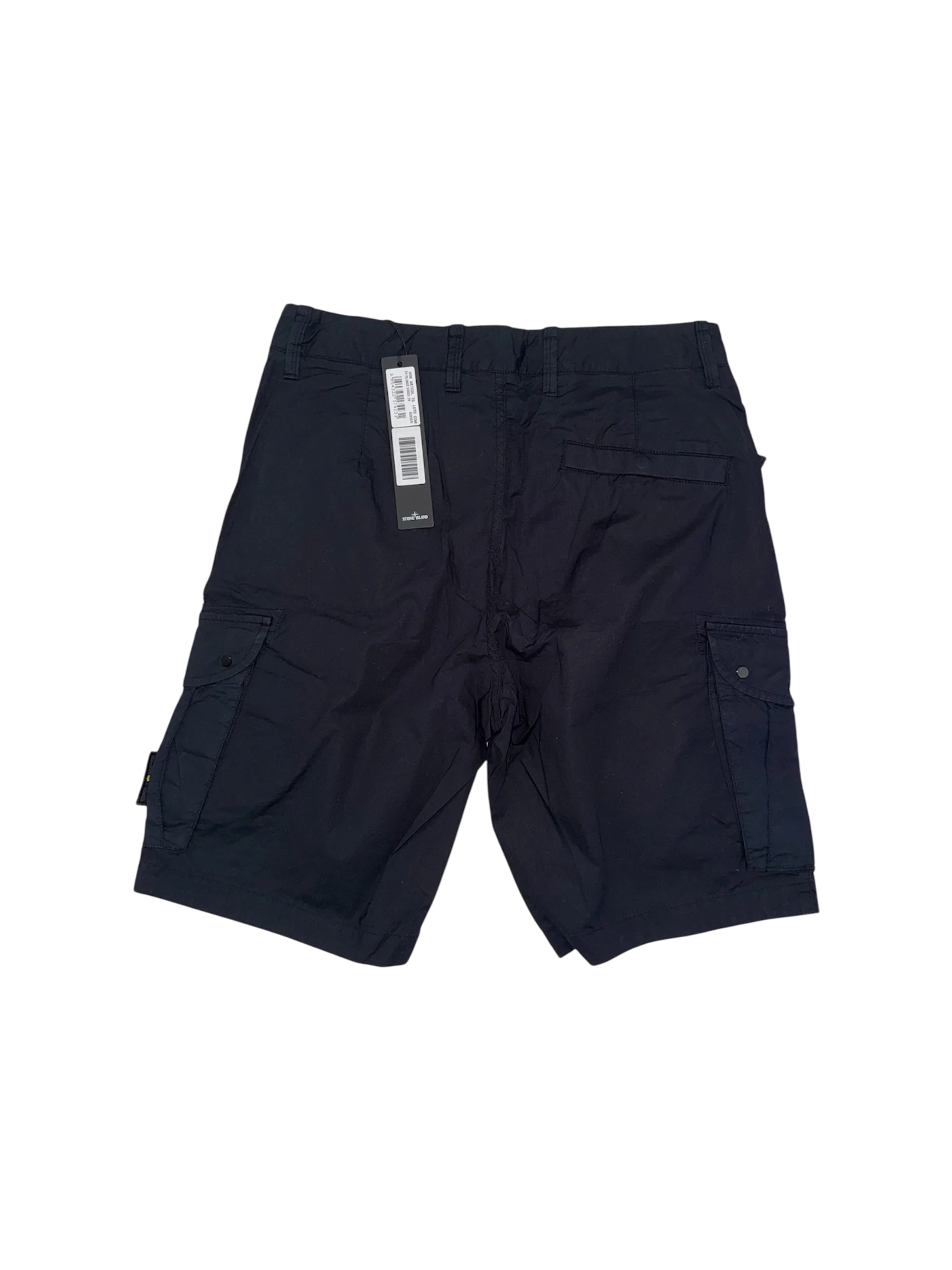 Stone Island Navy Cotton Shorts - W28 - Image 2