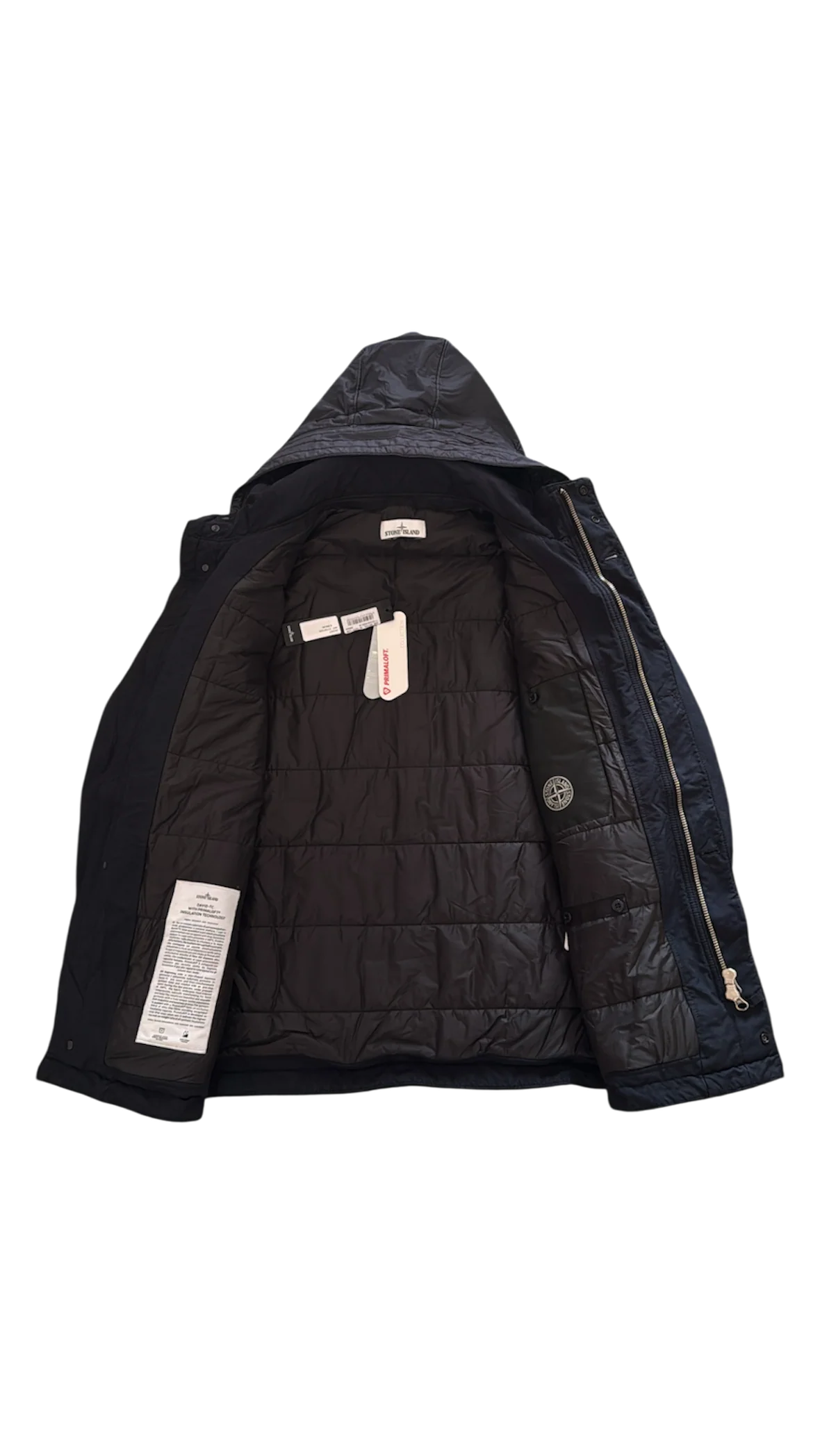 Stone Island Navy 'David TC Primaloft' Parka - XL - Image 2