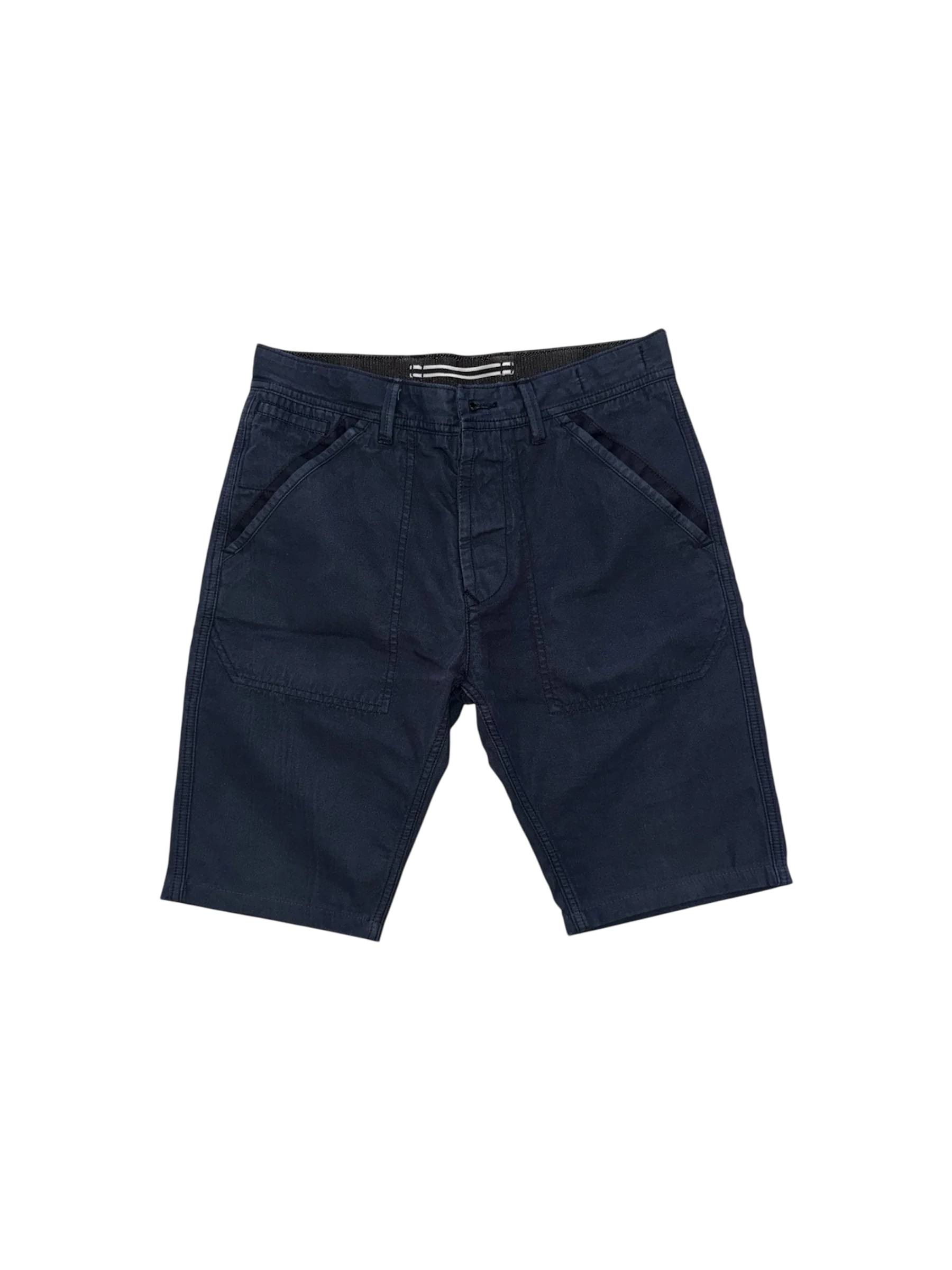 Stone Island Navy Shorts - W28