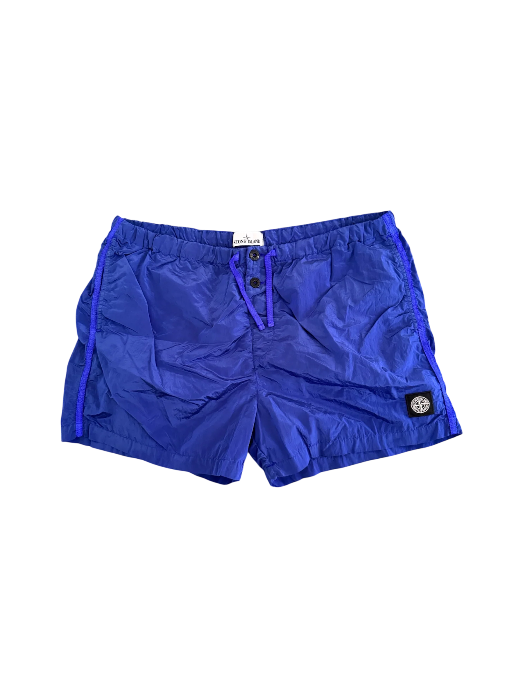 Stone Island Nylon Metal Blue Swim Shorts - XXL