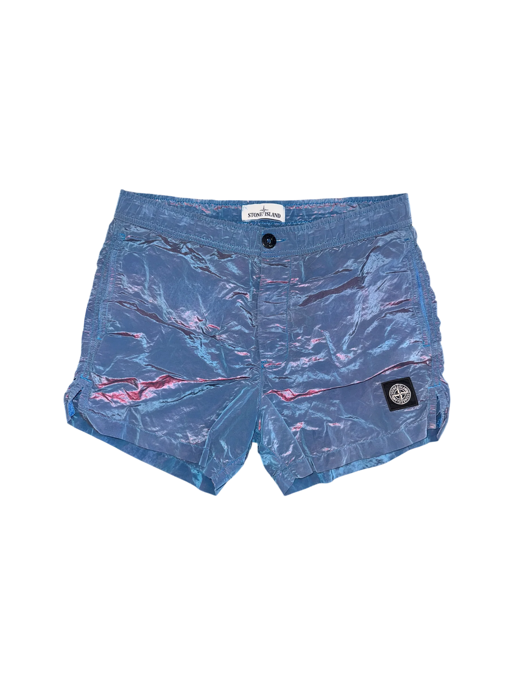 Stone Island Nylon Metal Colour Weft Swim Shorts - Small