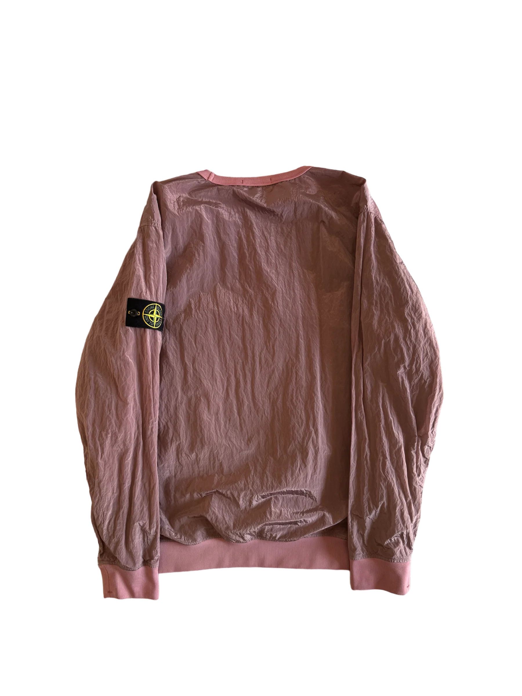 Stone Island Pink 'Nylon Metal' Crewneck - XL - Image 2