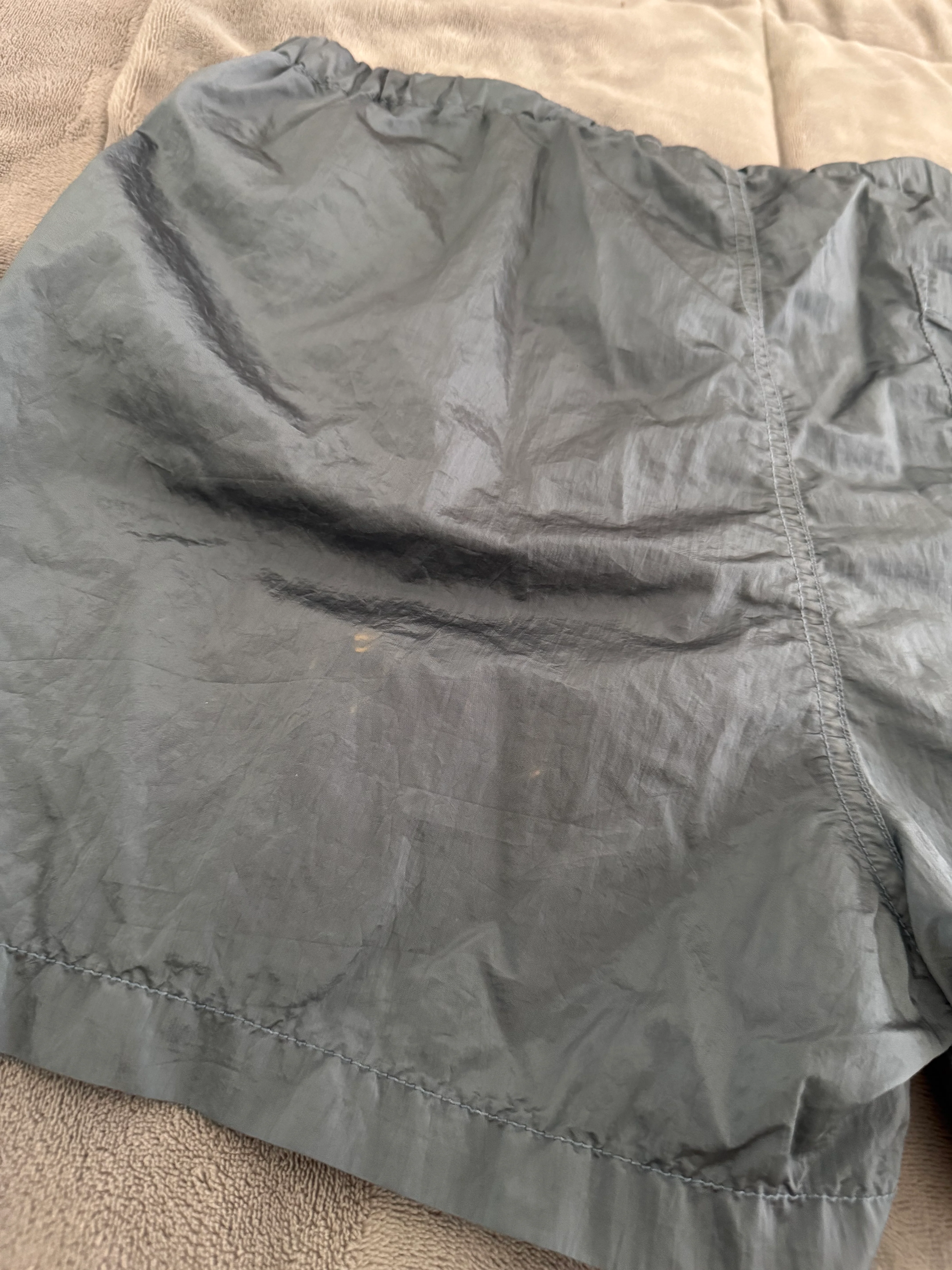 Stone Island Nylon Metal Light Blue Swim Shorts - Large - Image 3