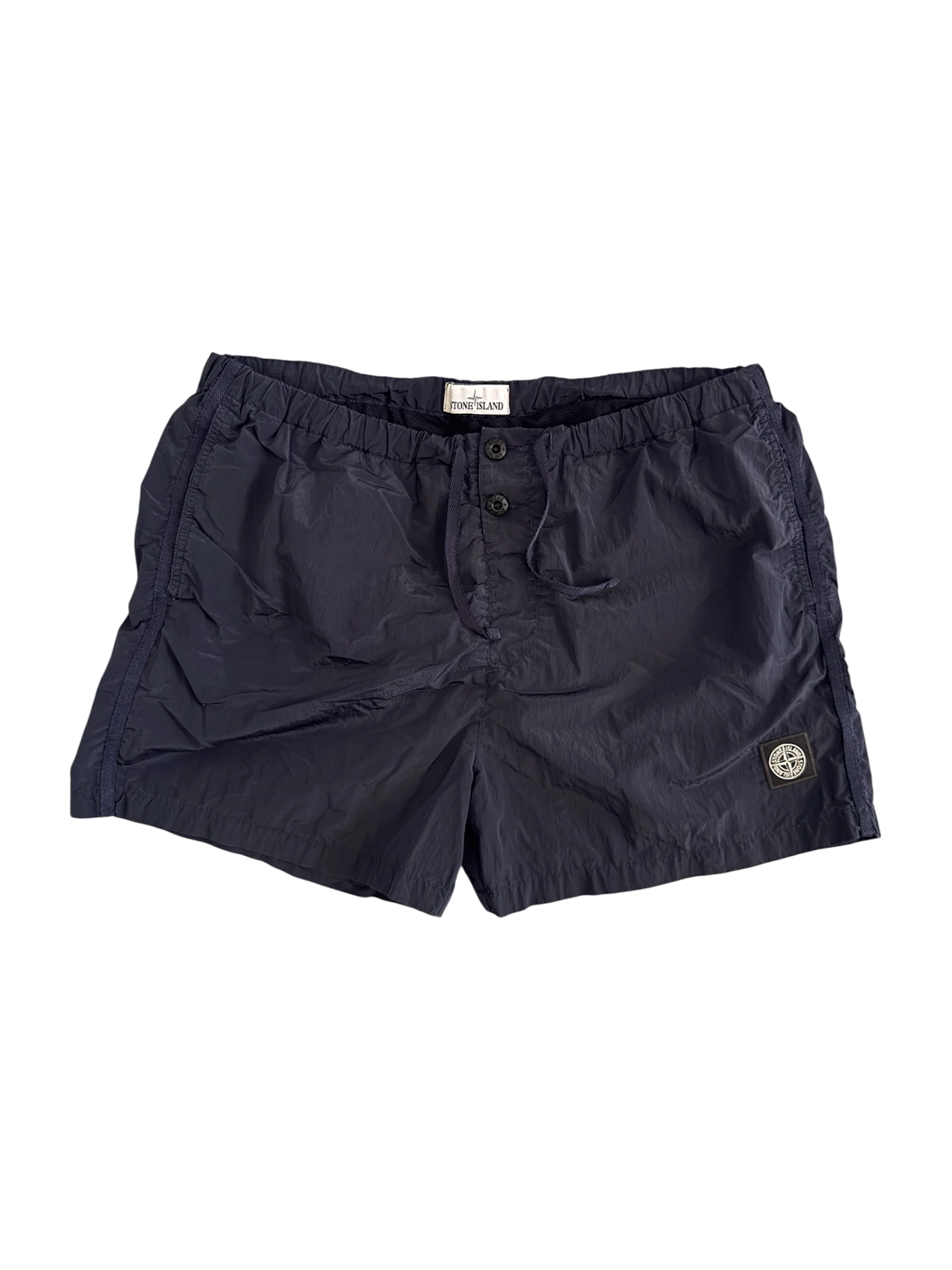 Stone Island Nylon Metal Navy Swim Shorts - XL
