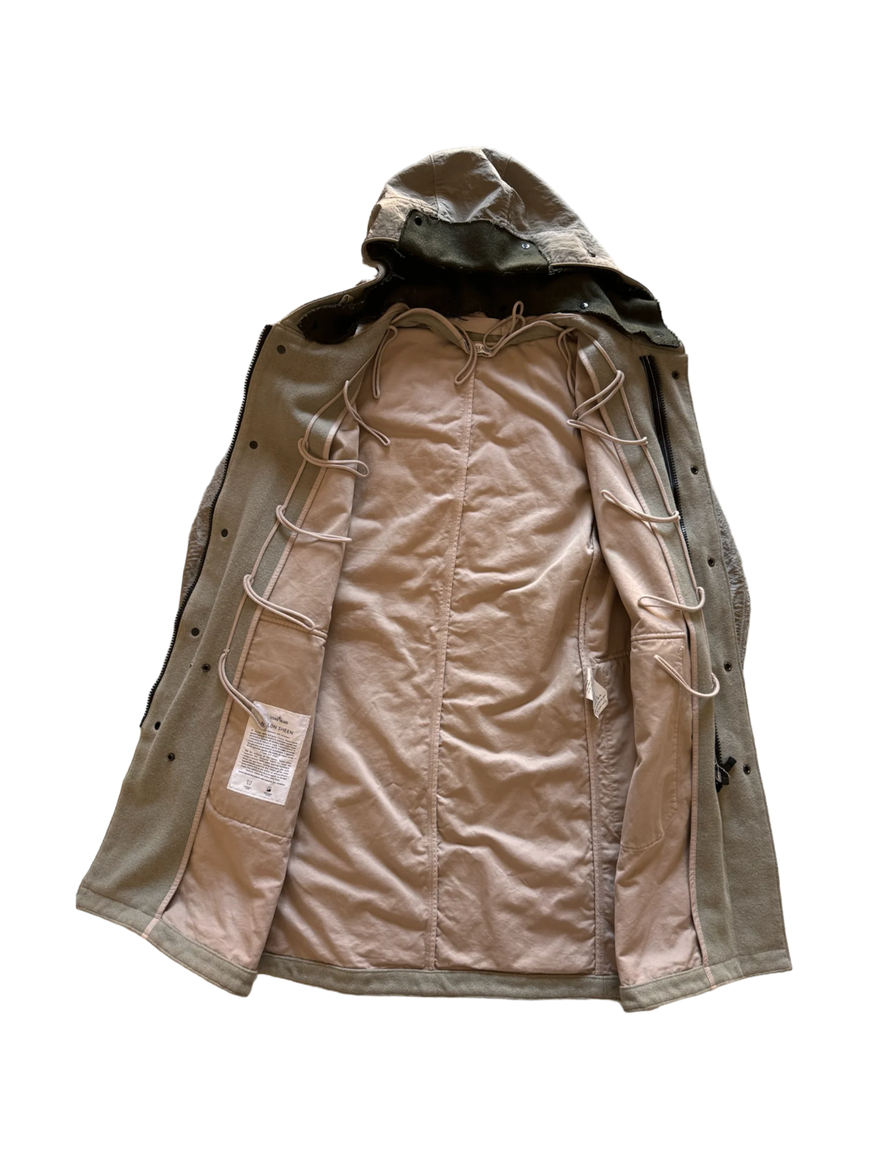 Stone Island 'Nylon Sheen' Parka - Large - Image 2