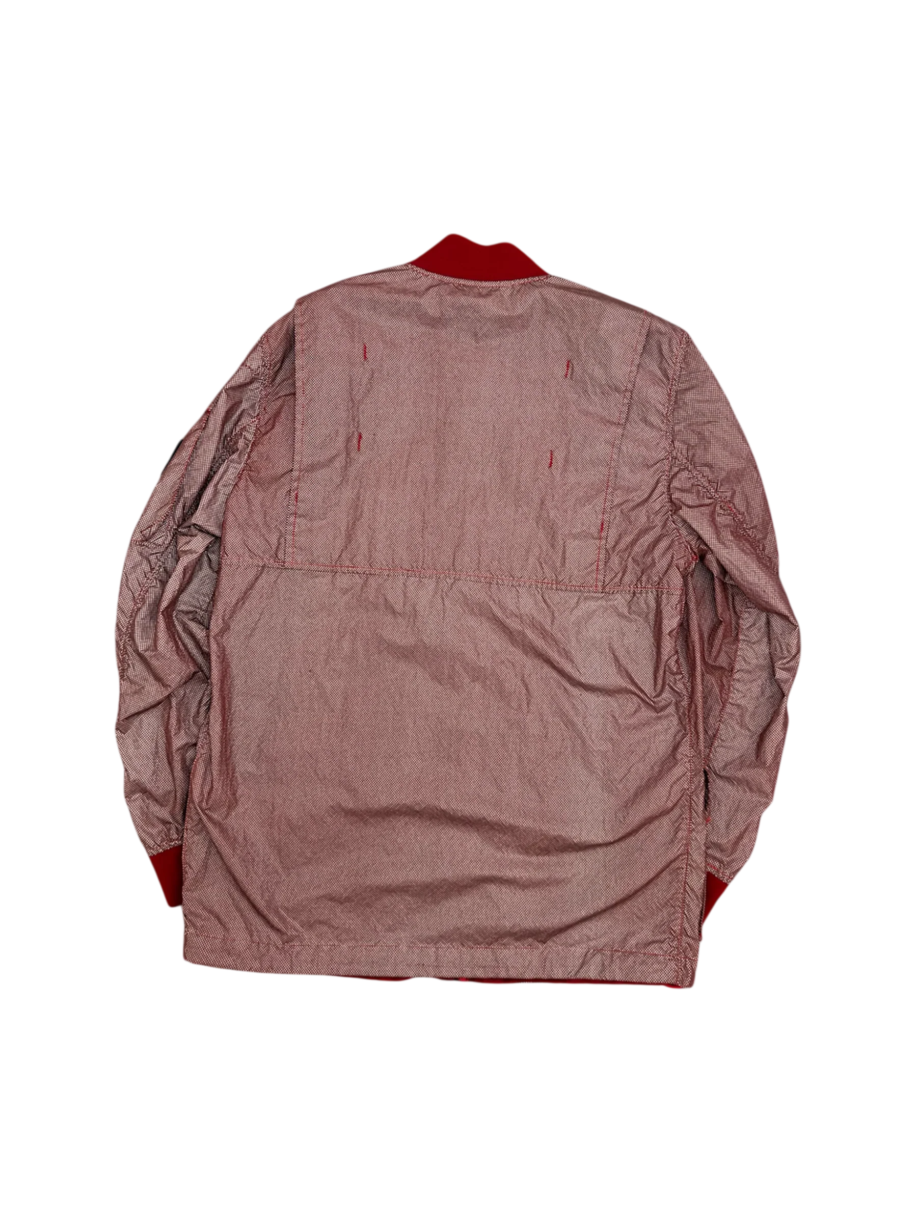 Stone Island Red 'Pixel Reflective' Jacket - Large - Image 5